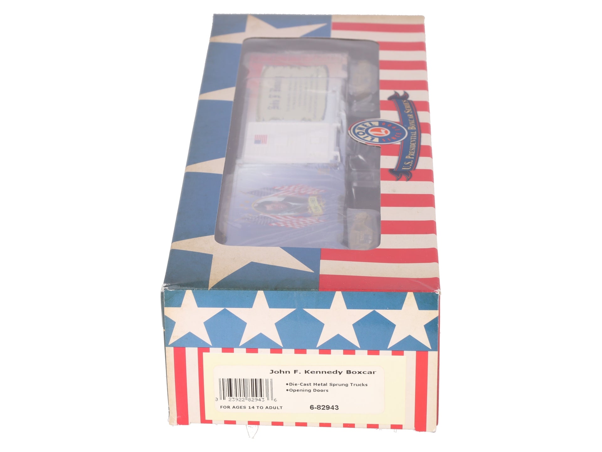 Lionel 6-82943 O John F. Kennedy USA Presidential Boxcar          LN/Box