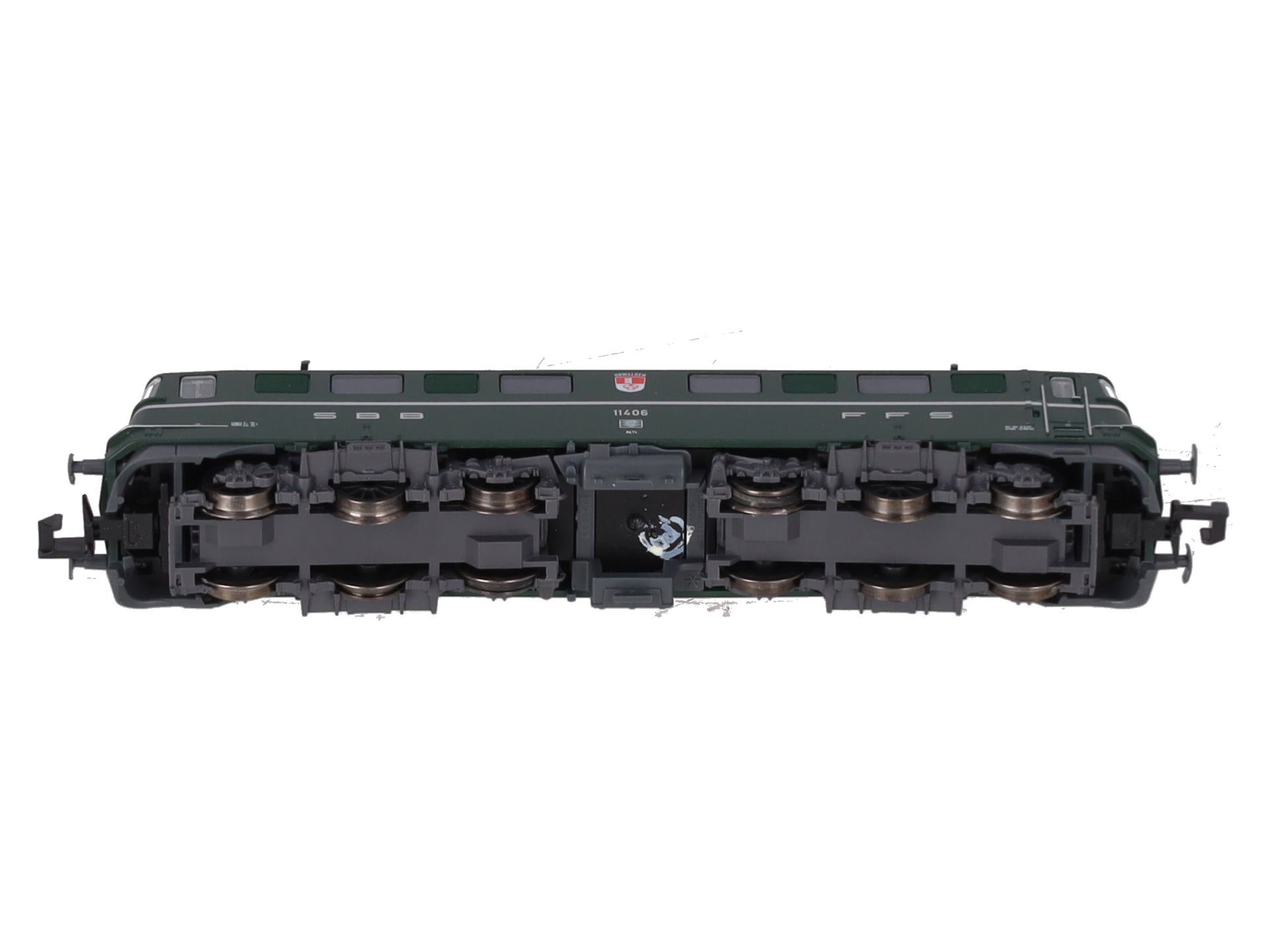 Fleischmann 737204 N Scale Swiss Federal Railways 6/6 Electric Locomotive w/DCC EX/Box