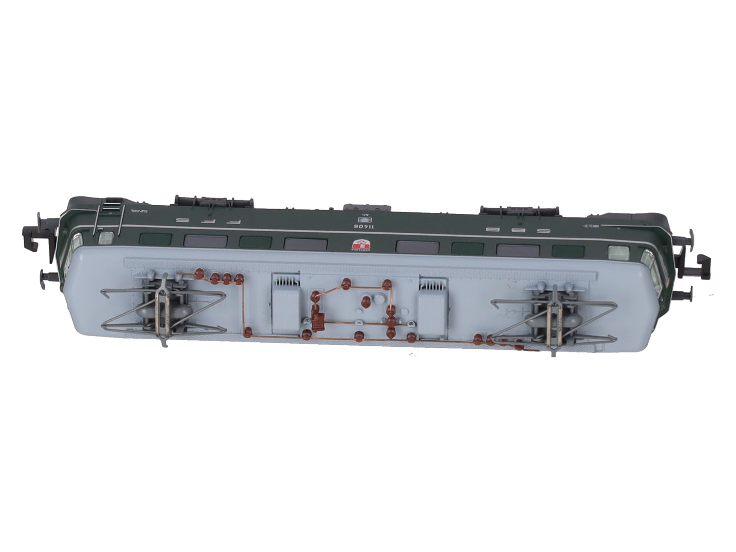 Fleischmann 737204 N Scale Swiss Federal Railways 6/6 Electric Locomotive w/DCC EX/Box