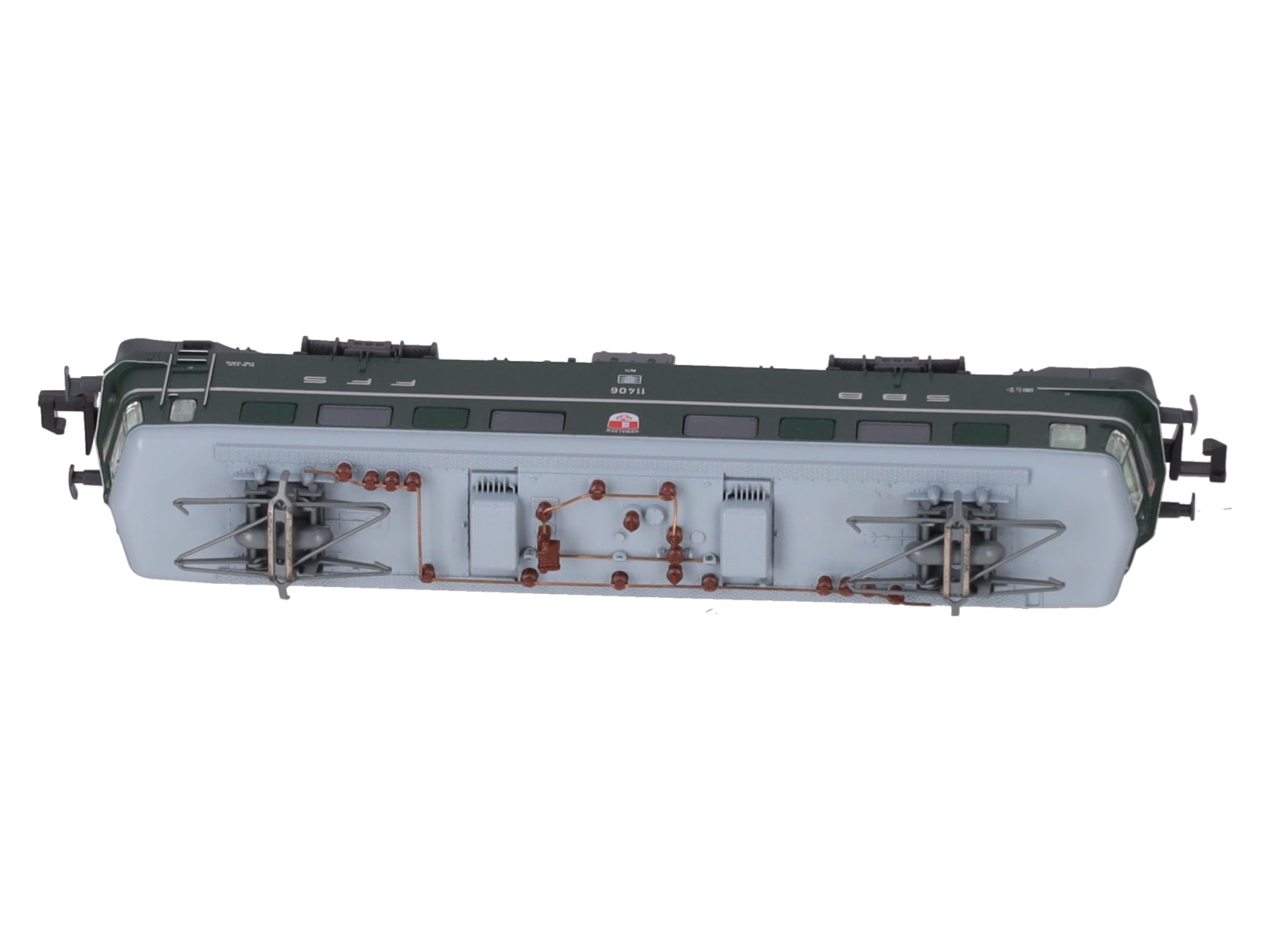 Fleischmann 737204 N Scale Swiss Federal Railways 6/6 Electric Locomotive w/DCC EX/Box