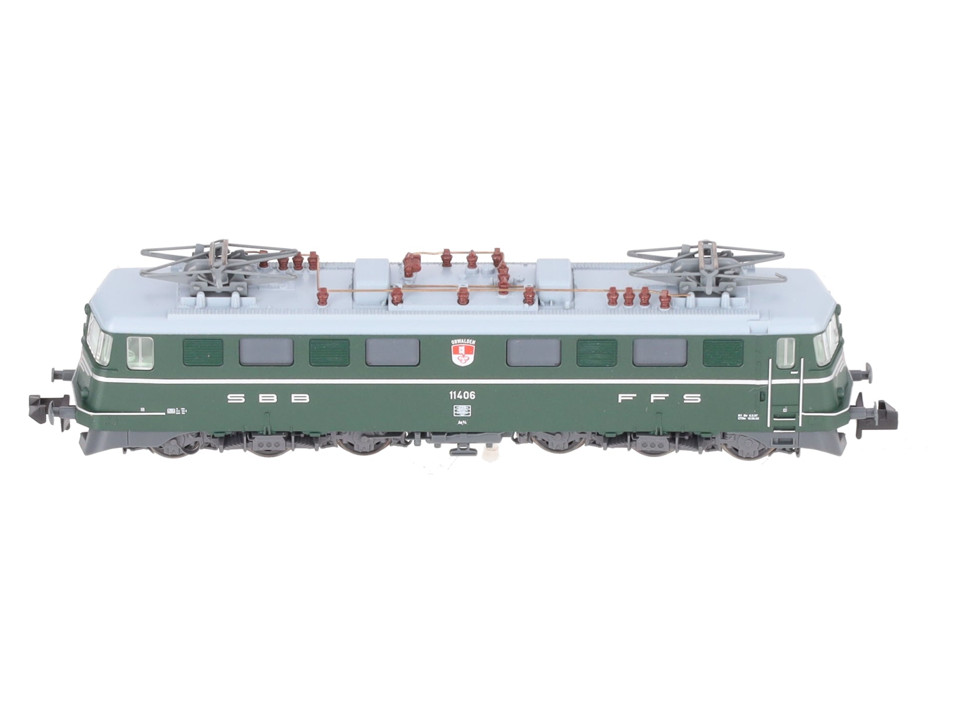 Fleischmann 737204 N Scale Swiss Federal Railways 6/6 Electric Locomotive w/DCC EX/Box