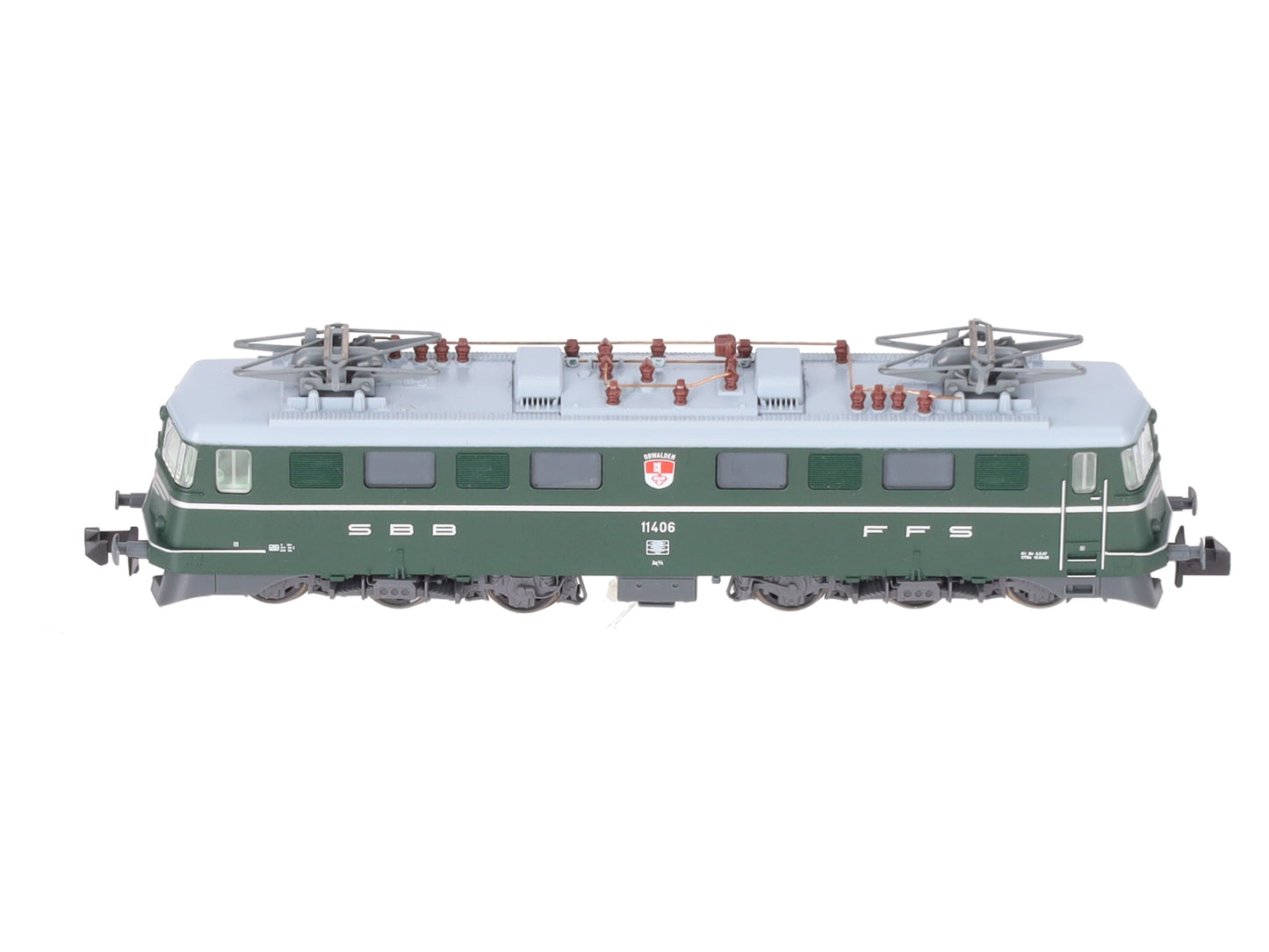 Fleischmann 737204 N Scale Swiss Federal Railways 6/6 Electric Locomotive w/DCC EX/Box