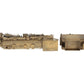 United Models HO Brass Denver & Salt Lake 2-6-6-0 Steam Loco & Tender- Unpainted VG