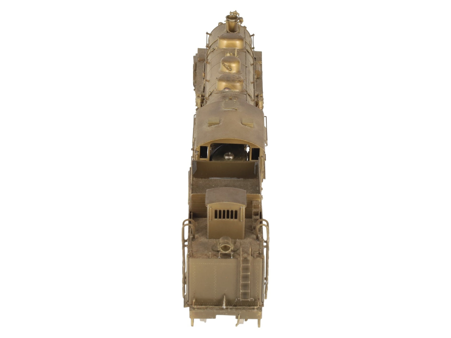 United Models HO Brass Denver & Salt Lake 2-6-6-0 Steam Loco & Tender- Unpainted VG