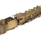 United Models HO Brass Denver & Salt Lake 2-6-6-0 Steam Loco & Tender- Unpainted VG