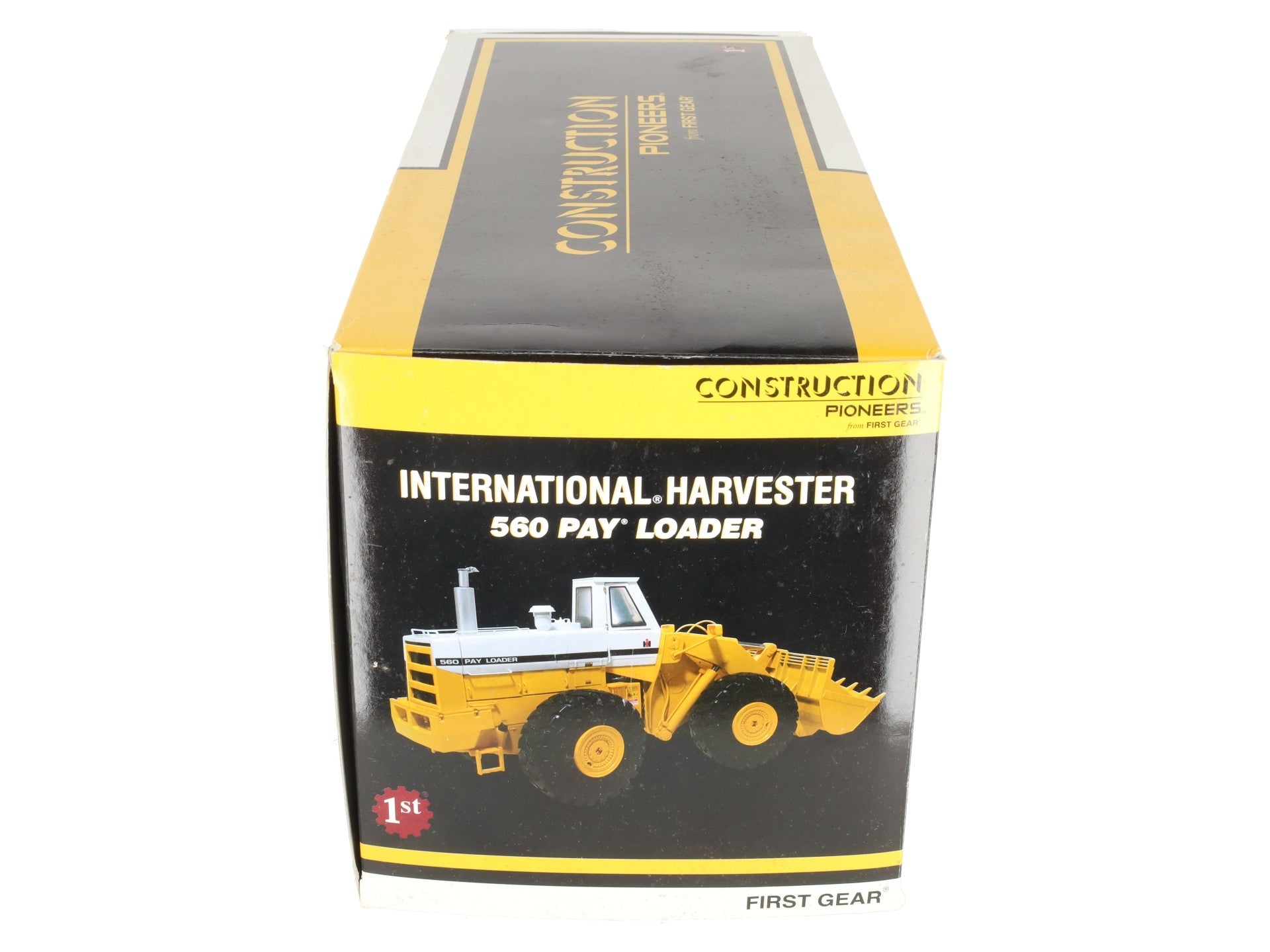 First Gear 40-0071 1:25 Diecast International Harvester 560 Pay Loader Harvester EX/Box