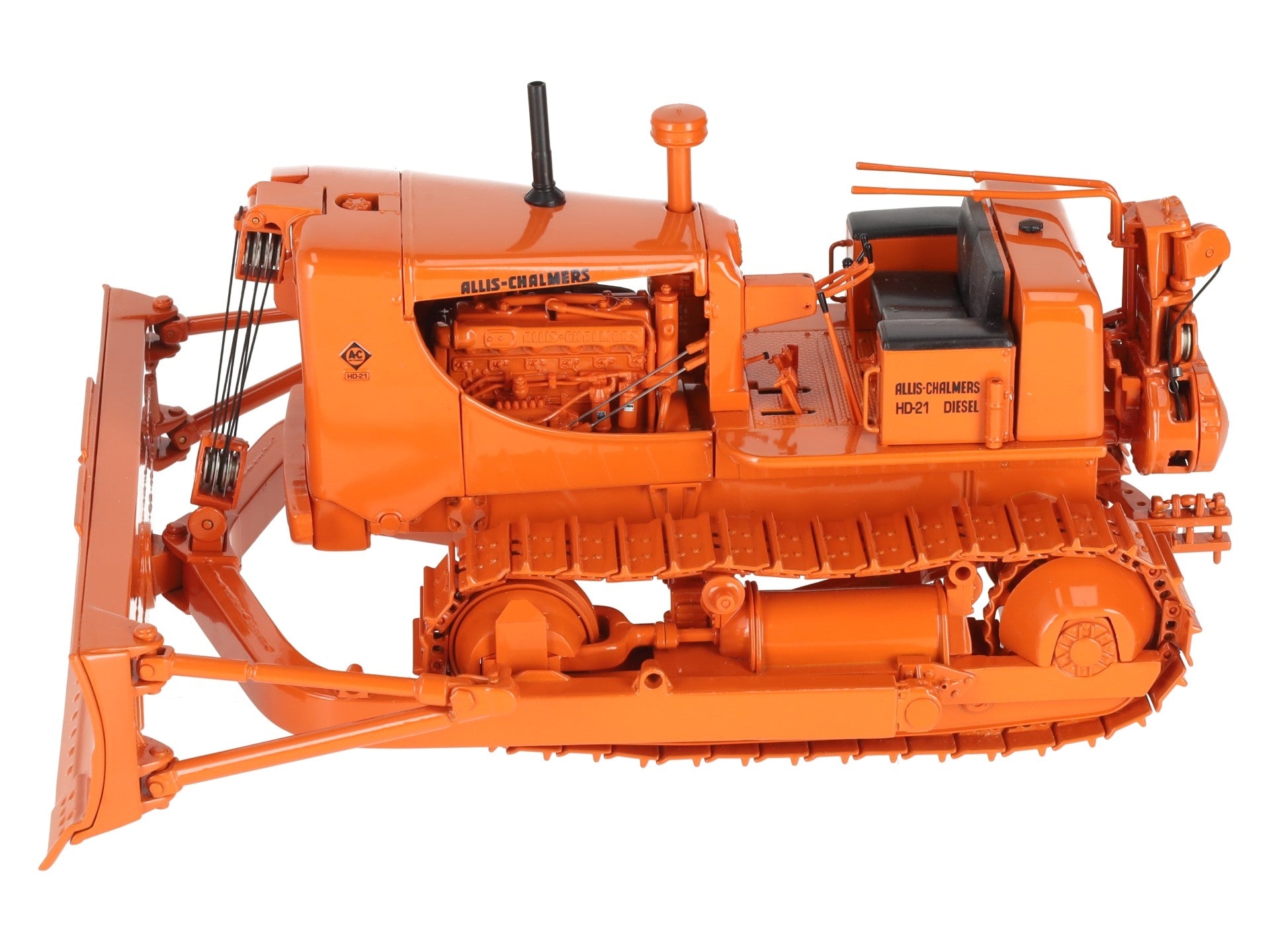First Gear 40-0125 1:25 Allis-Chalmers HD-21 Crawler with Offset Disk Harrow VG/Box