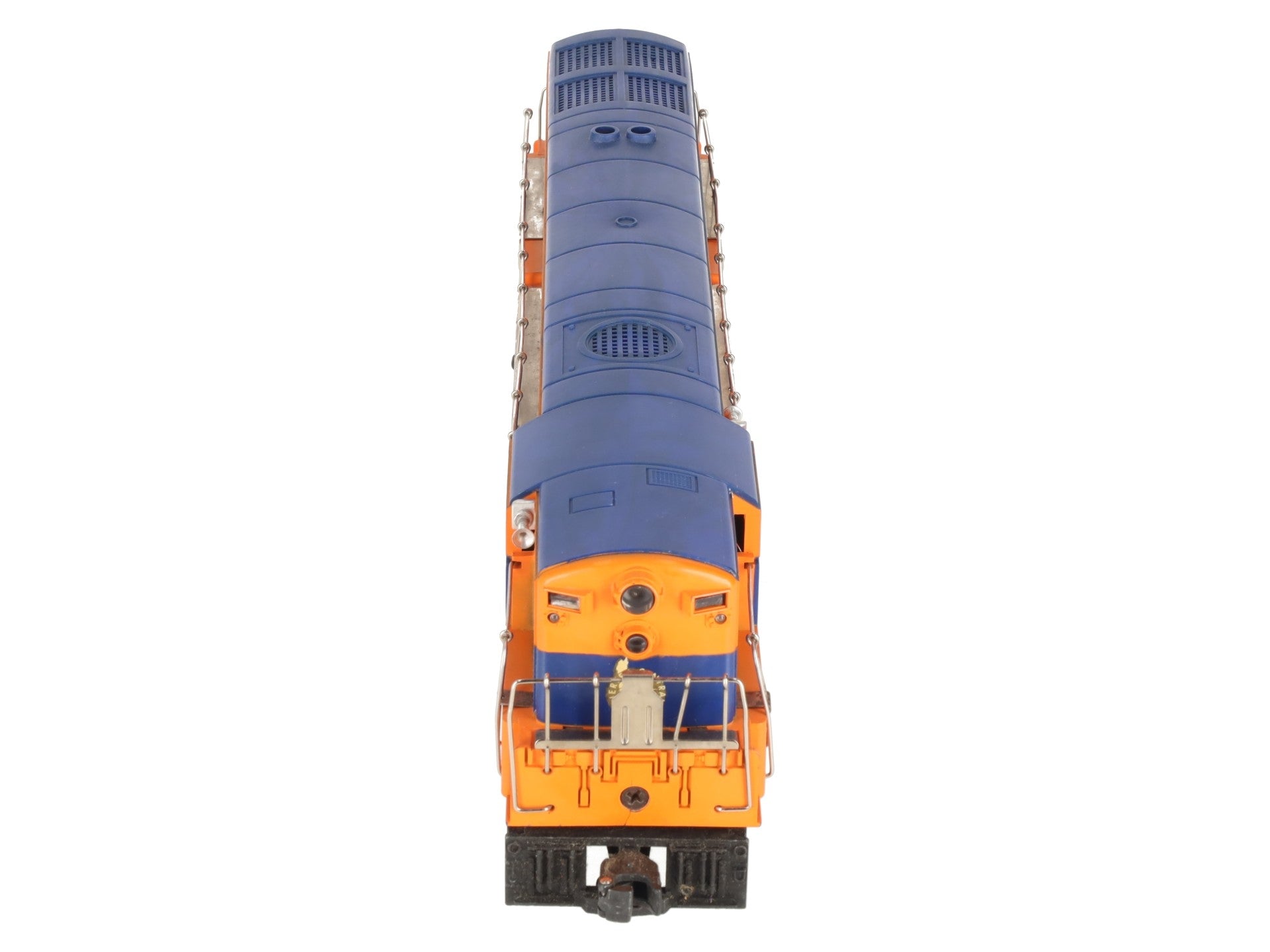 Lionel 2341 Vintage O Jersey Central Trainmaster Diesel Locomotive-Glossy Orange VG/Box