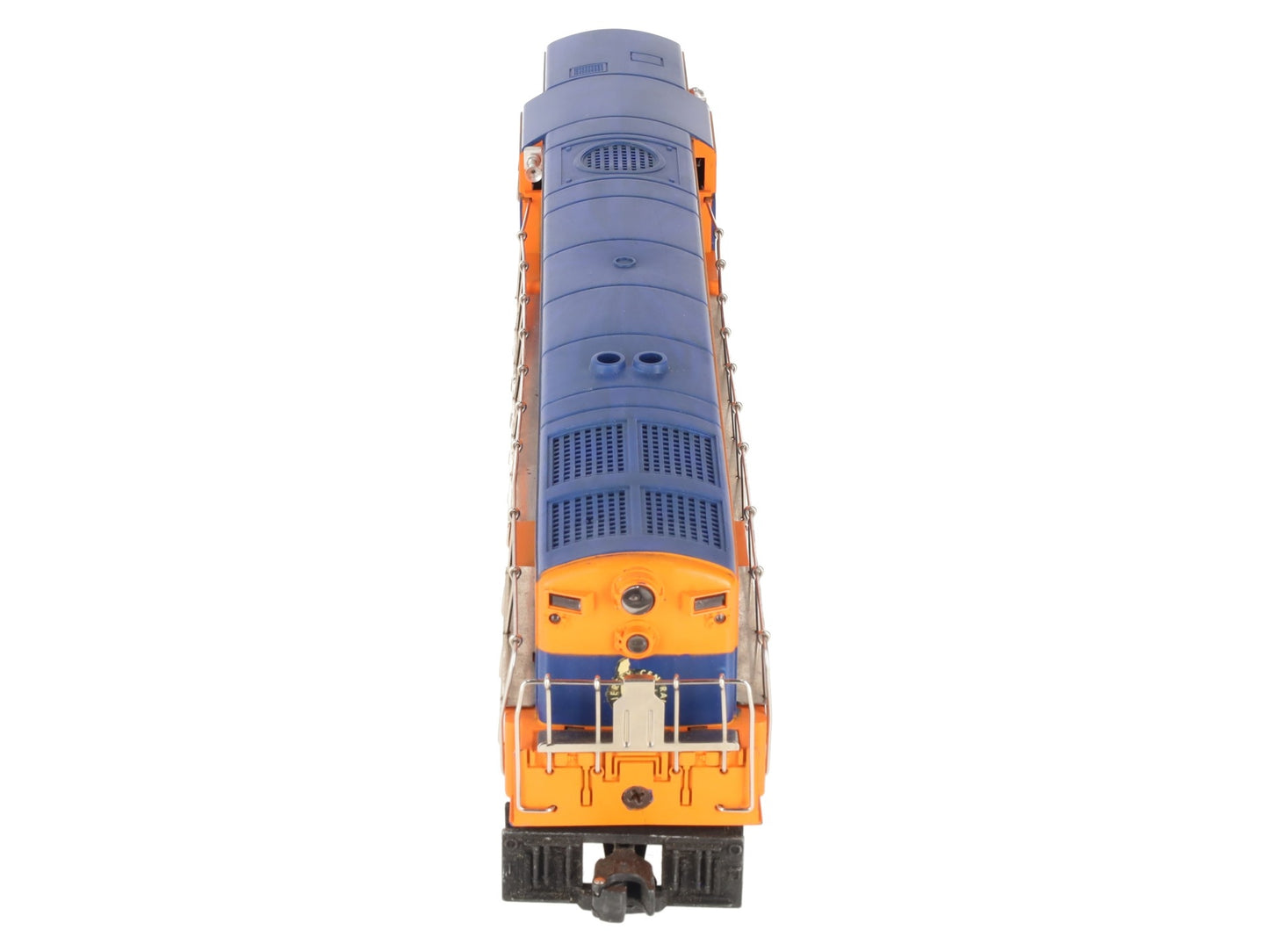 Lionel 2341 Vintage O Jersey Central Trainmaster Diesel Locomotive-Glossy Orange VG/Box