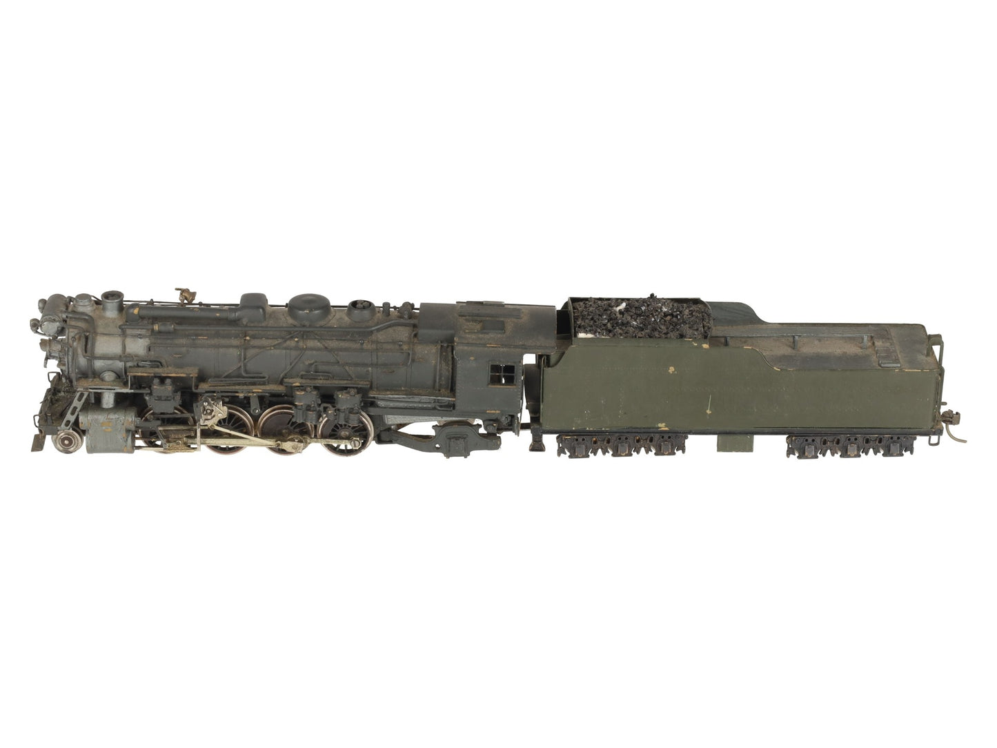 LMB HO Scale BRASS H10 2-8-2 Steam Locomotive & Tender - Painted