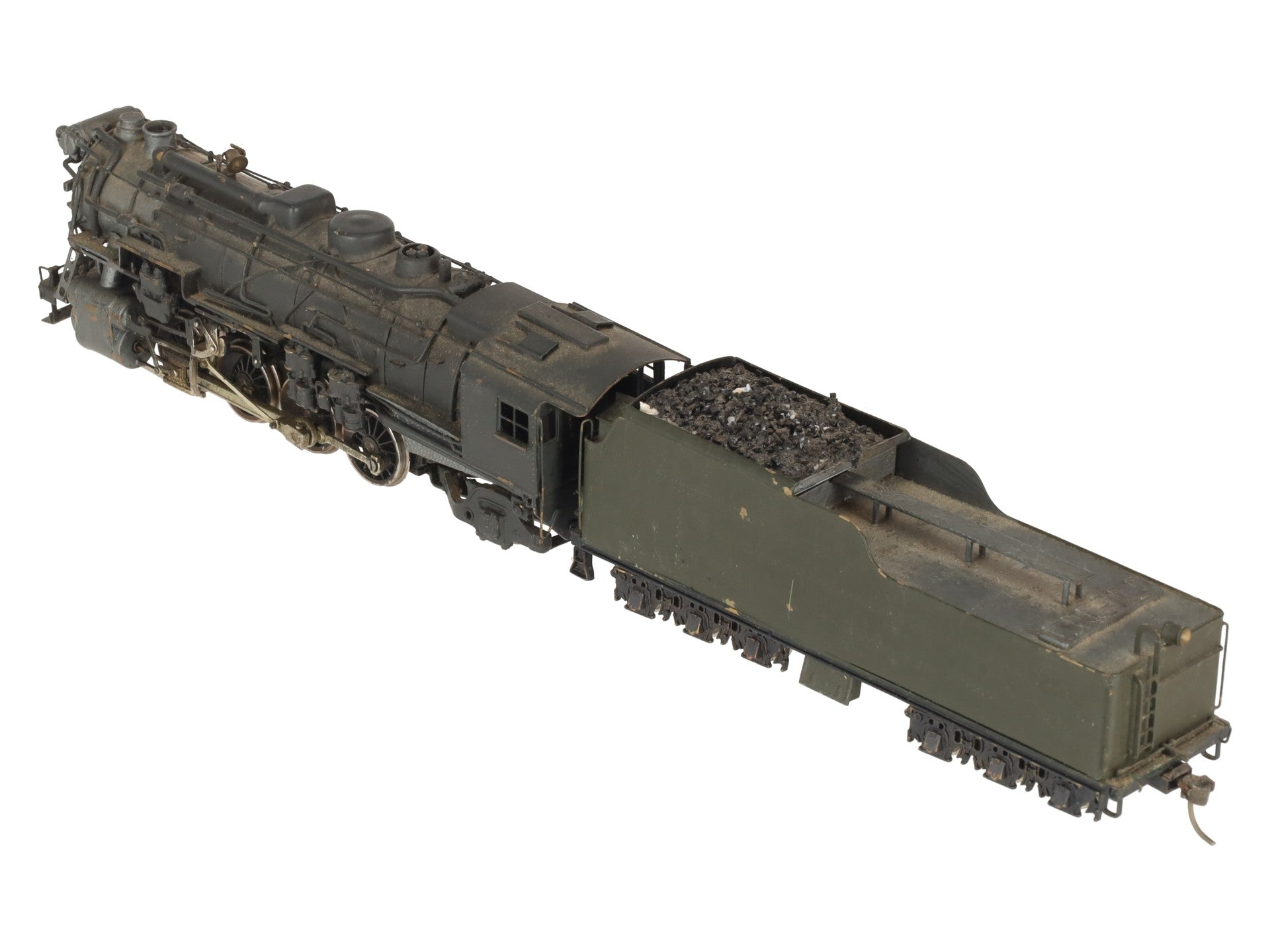 LMB HO Scale BRASS H10 2-8-2 Steam Locomotive & Tender - Painted