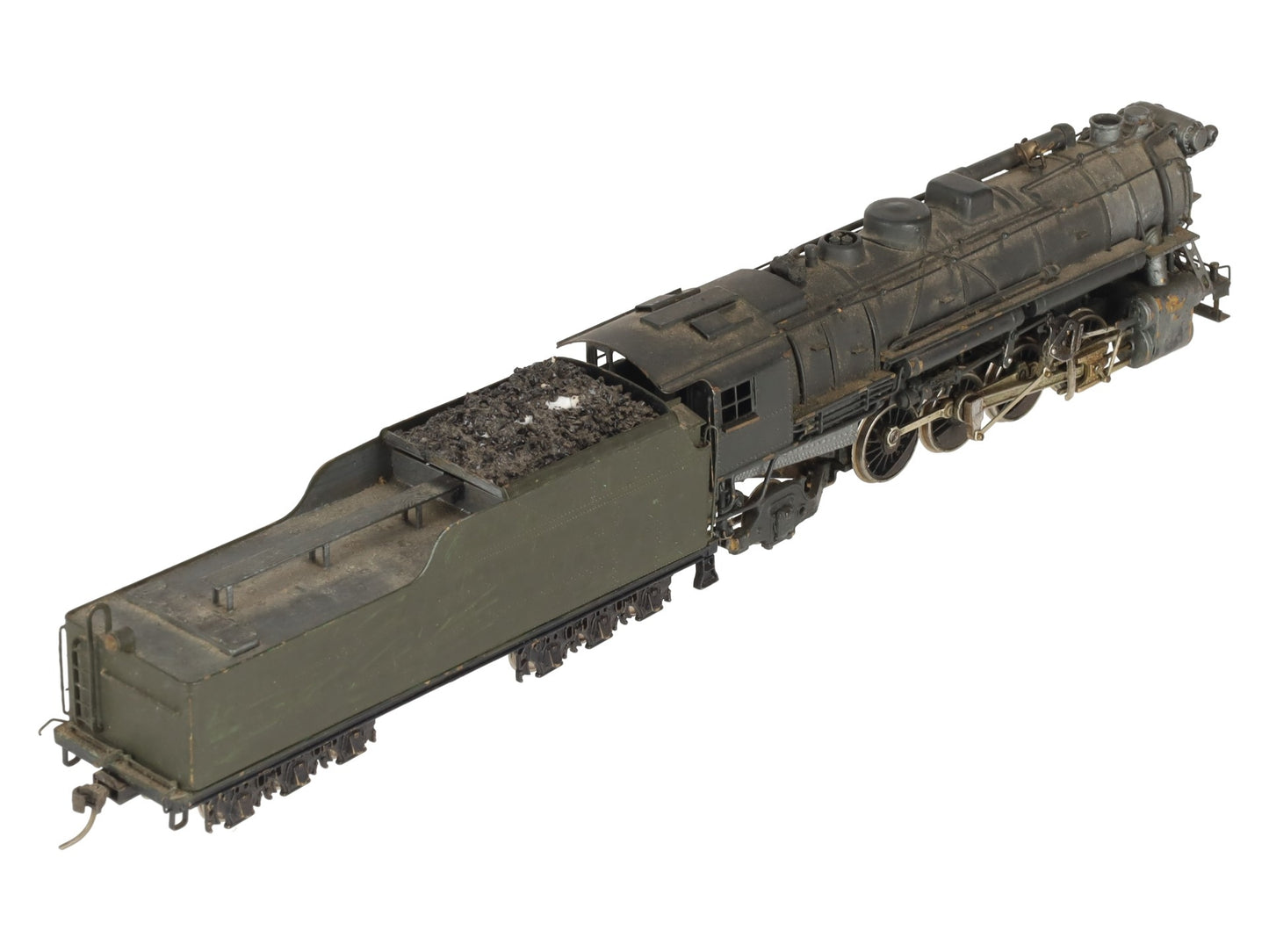 LMB HO Scale BRASS H10 2-8-2 Steam Locomotive & Tender - Painted