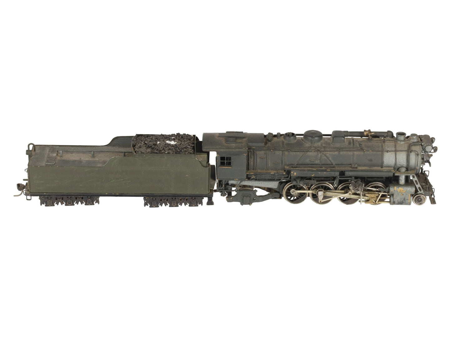 LMB HO Scale BRASS H10 2-8-2 Steam Locomotive & Tender - Painted
