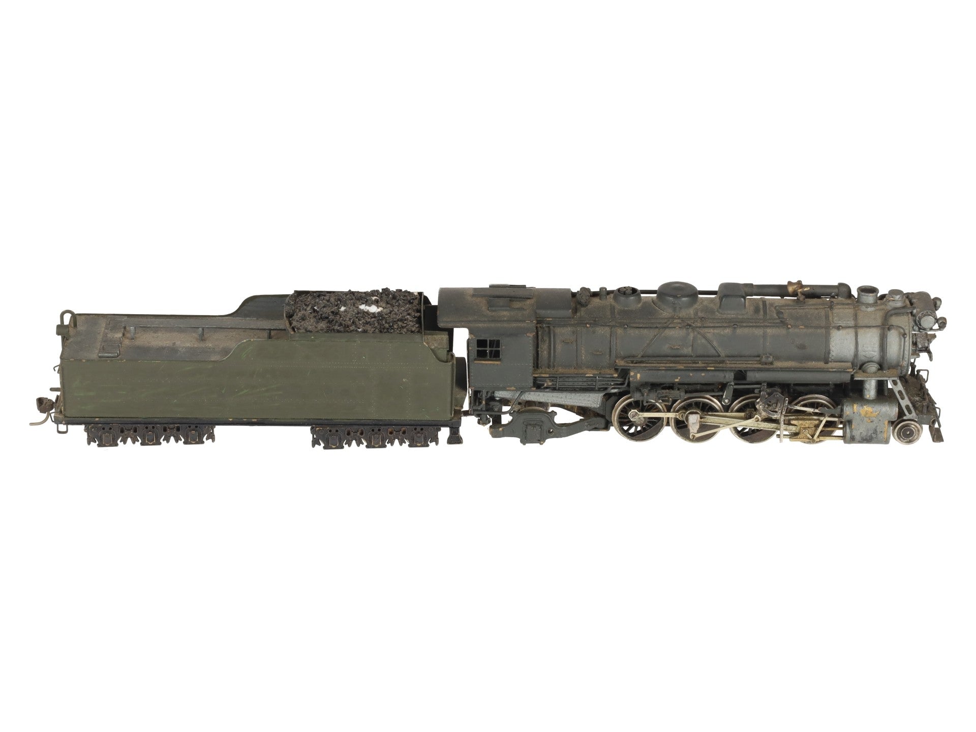 LMB HO Scale BRASS H10 2-8-2 Steam Locomotive & Tender - Painted