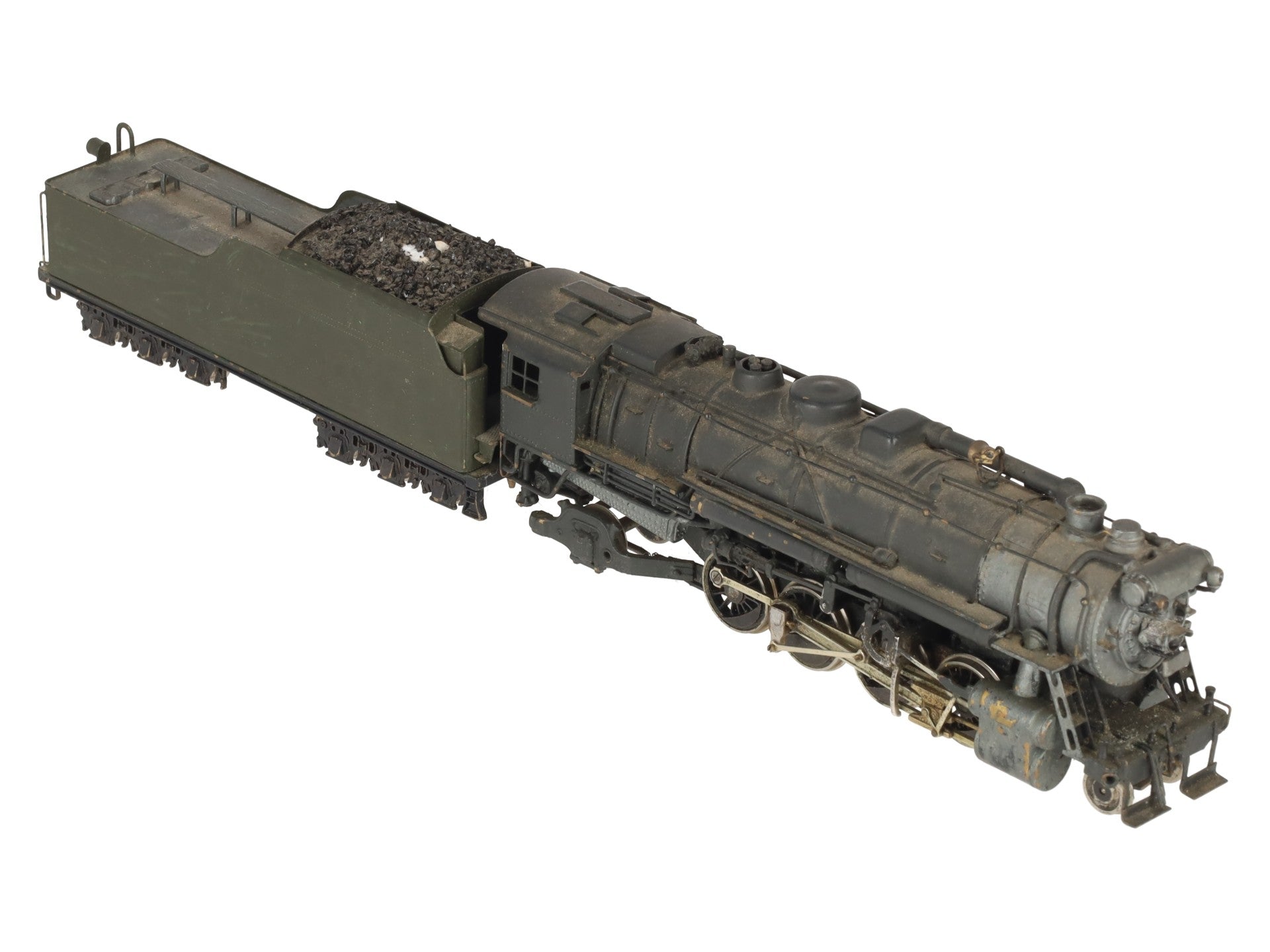 LMB HO Scale BRASS H10 2-8-2 Steam Locomotive & Tender - Painted
