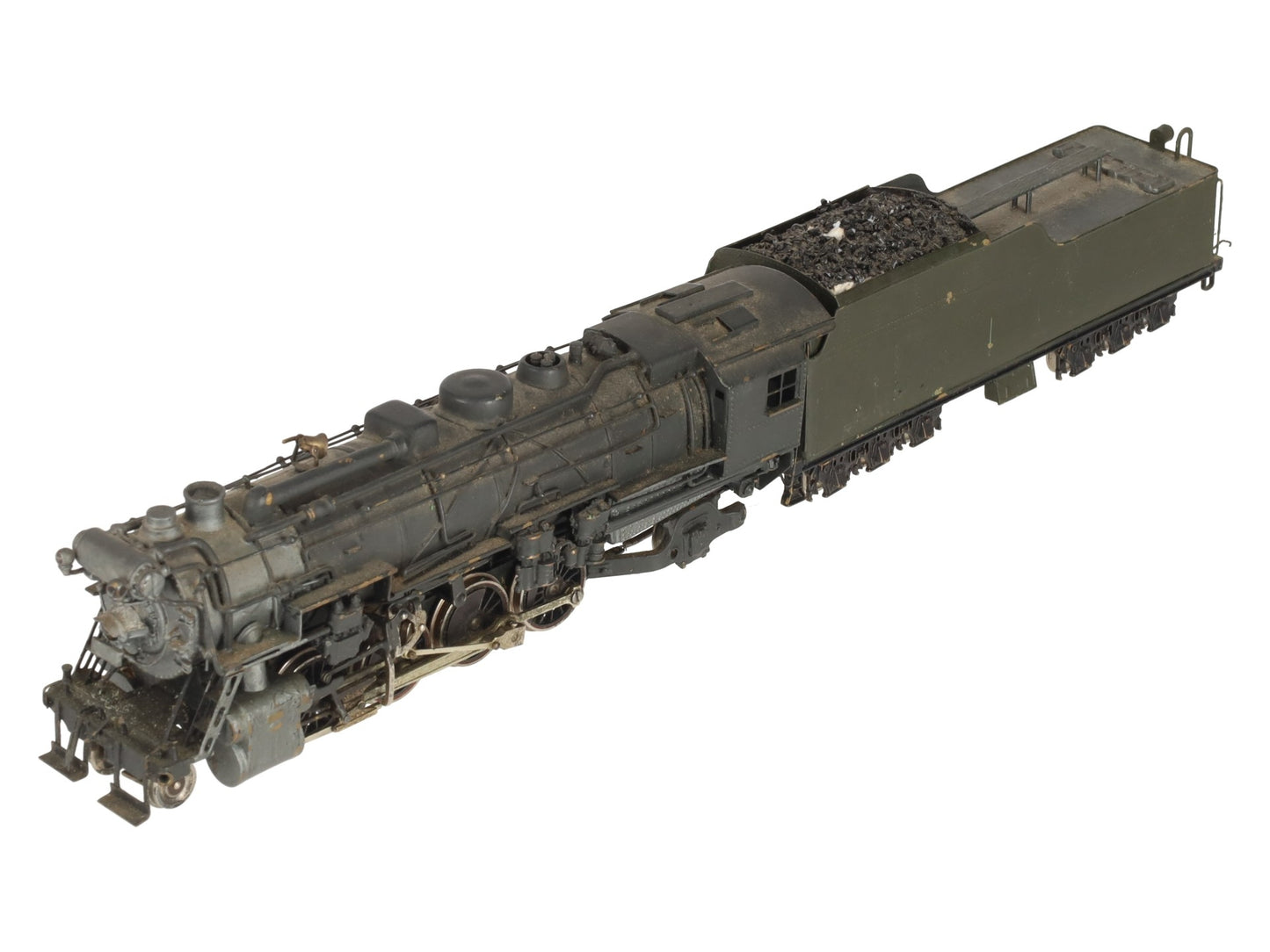 LMB HO Scale BRASS H10 2-8-2 Steam Locomotive & Tender - Painted