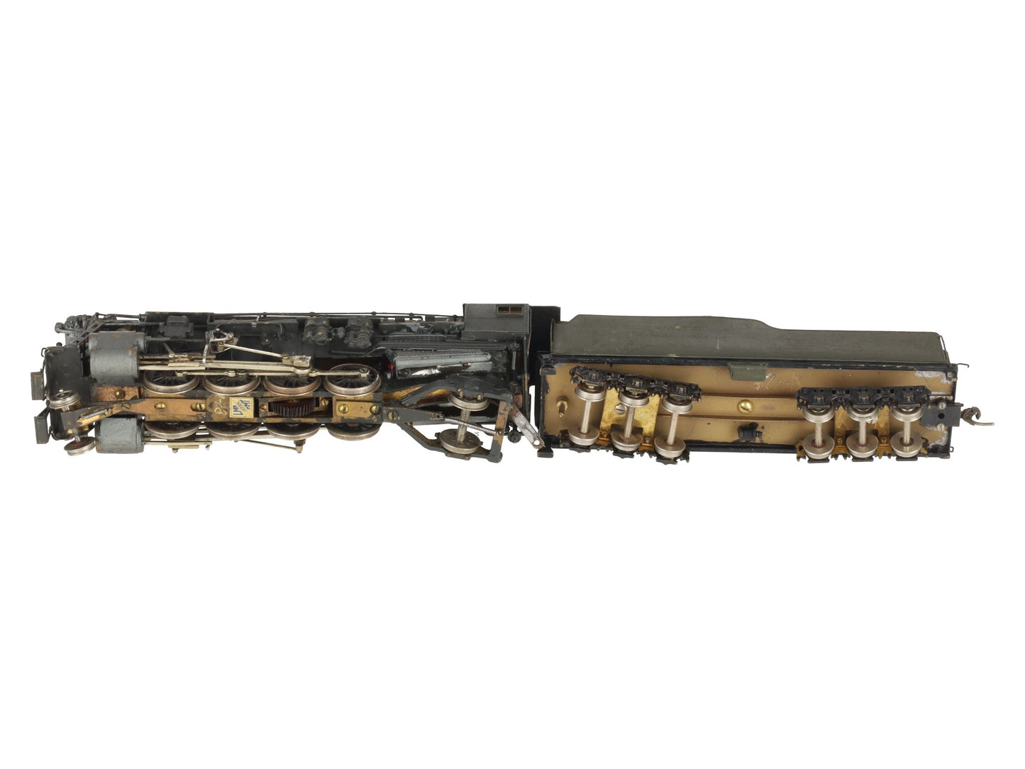 LMB HO Scale BRASS H10 2-8-2 Steam Locomotive & Tender - Painted
