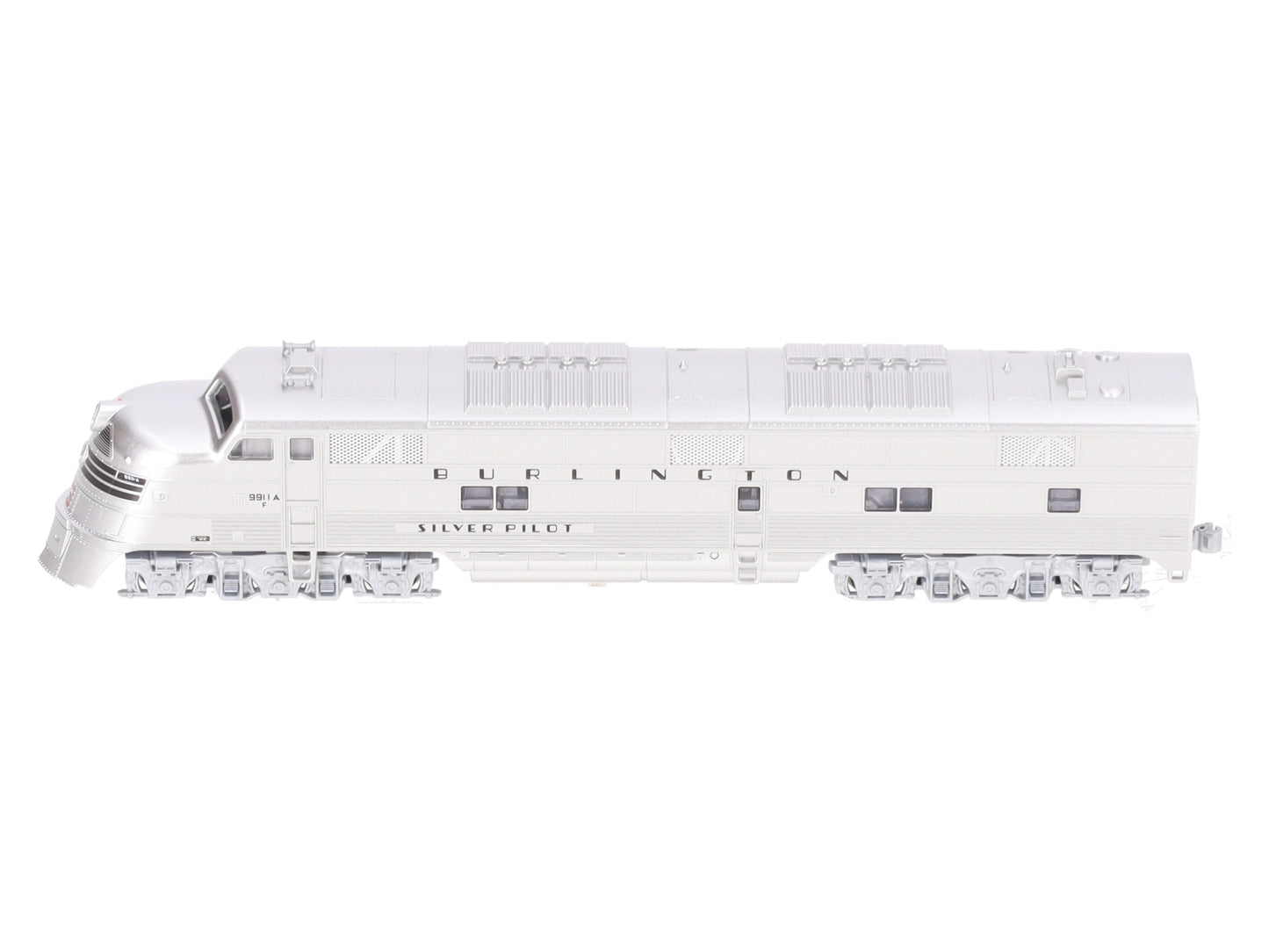 Kato 176-5402 N Scale CB&Q "Silver Pilot" E5A Diesel Locomotive #9911A EX/Box