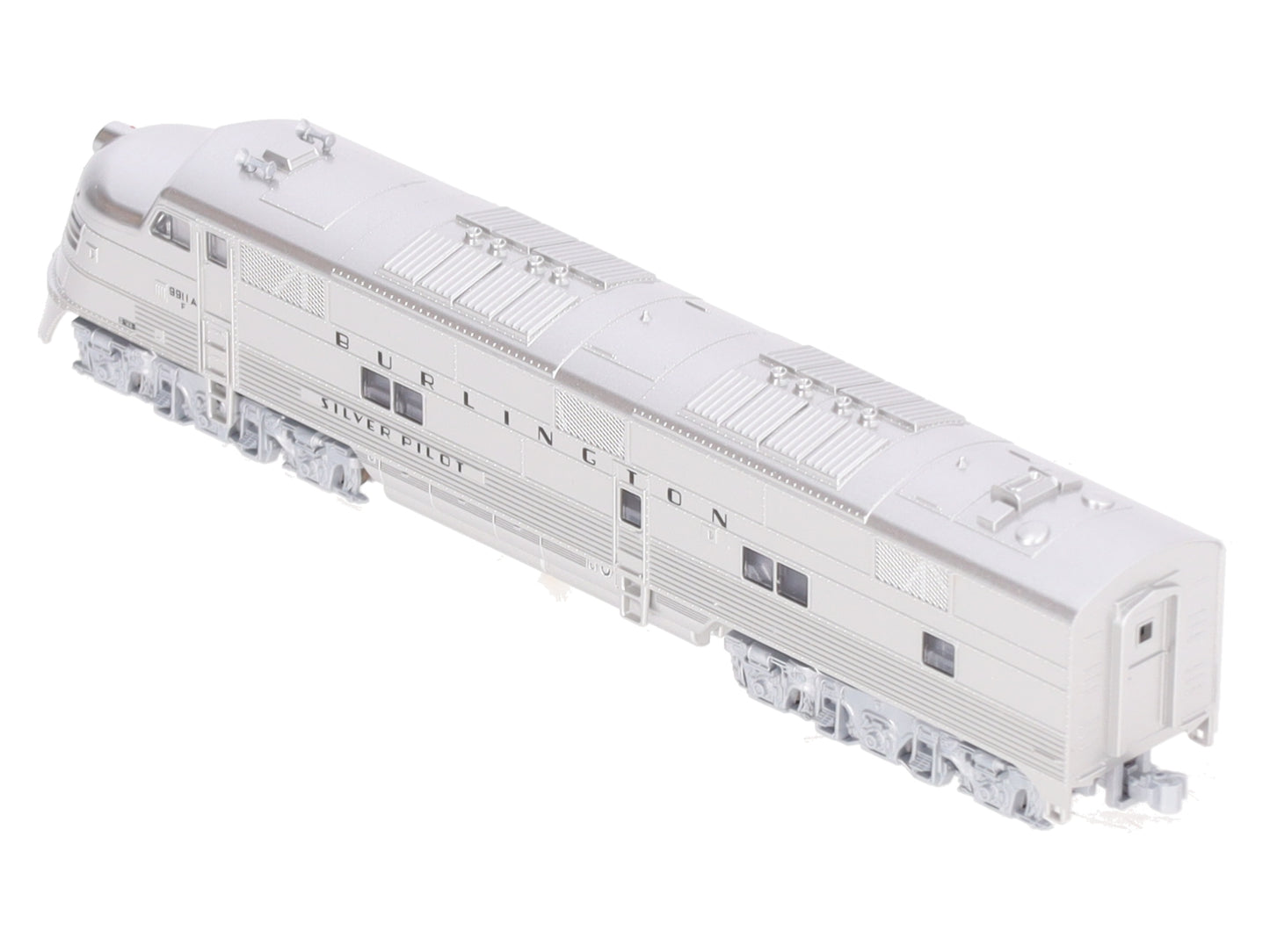 Kato 176-5402 N Scale CB&Q "Silver Pilot" E5A Diesel Locomotive #9911A EX/Box