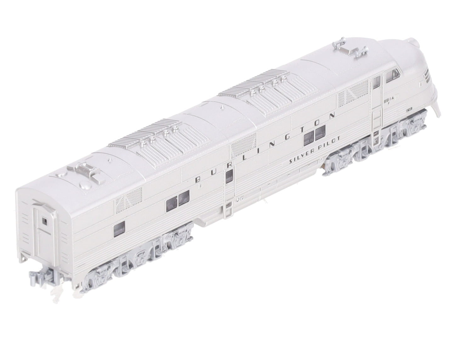 Kato 176-5402 N Scale CB&Q "Silver Pilot" E5A Diesel Locomotive #9911A EX/Box