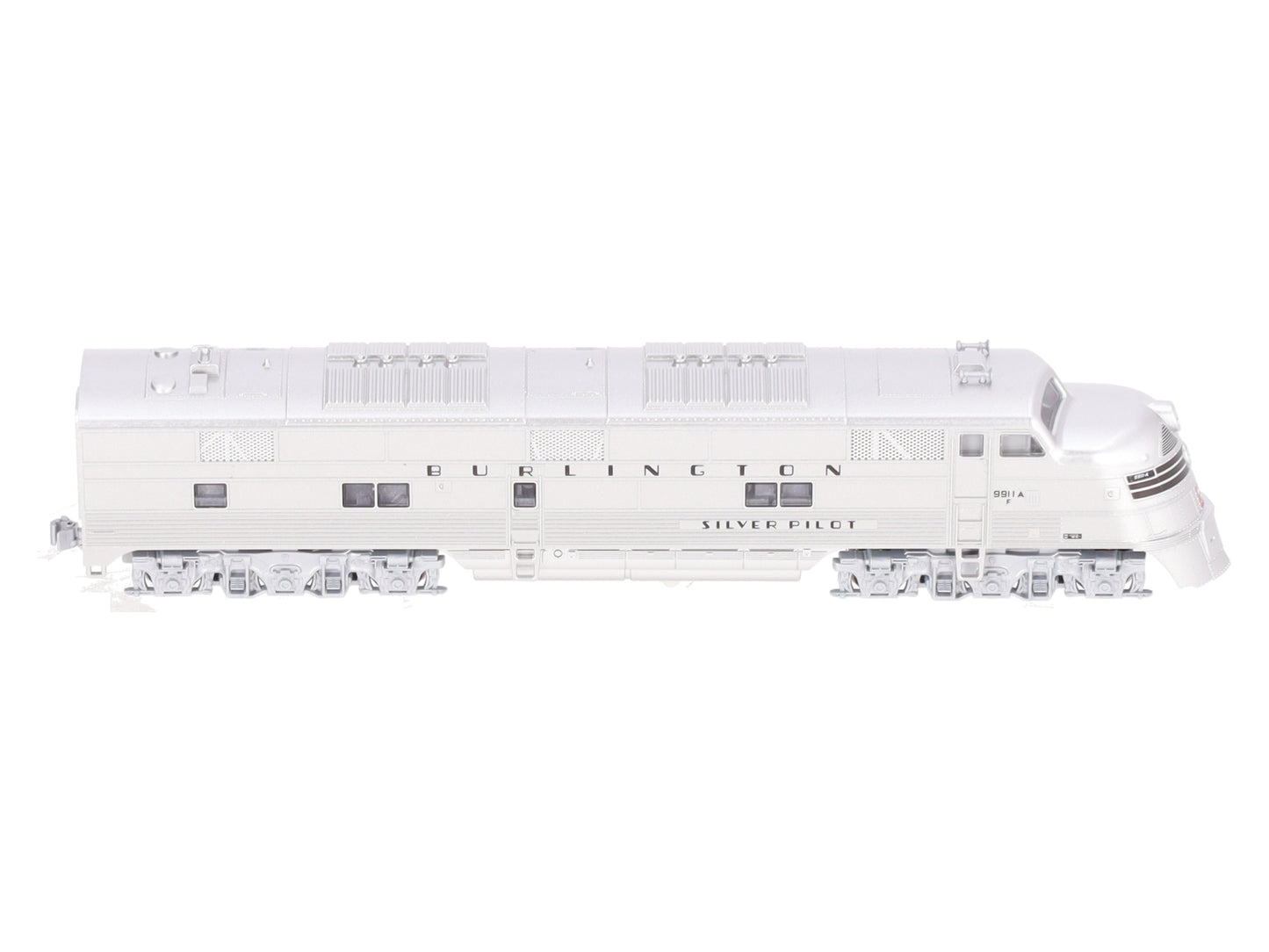 Kato 176-5402 N Scale CB&Q "Silver Pilot" E5A Diesel Locomotive #9911A EX/Box