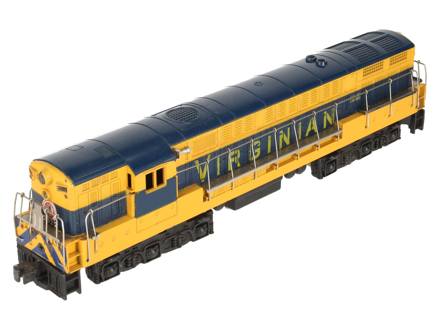 Lionel 2322 Vintage O Virginian Blue & Yellow FM Trainmaster VG/Box