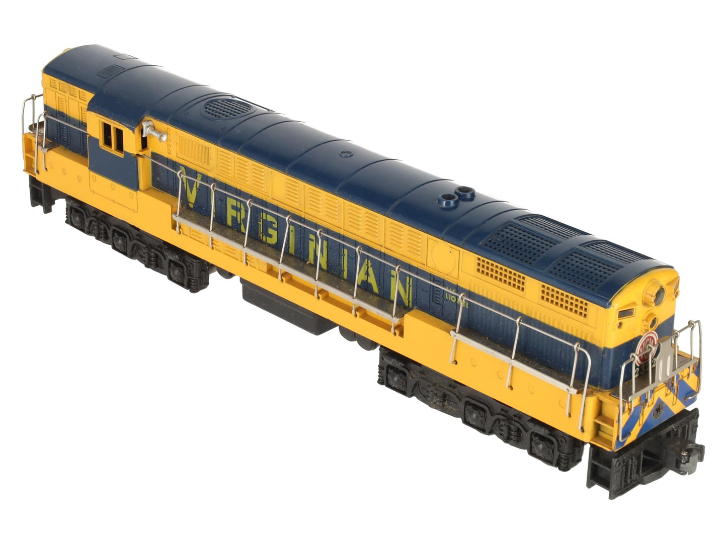 Lionel 2322 Vintage O Virginian Blue & Yellow FM Trainmaster VG/Box