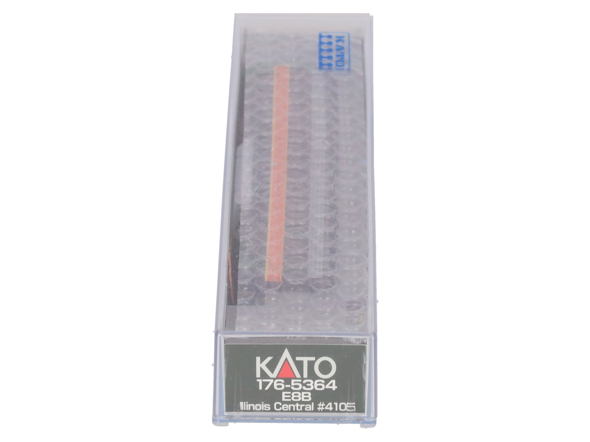 Kato 176-5364 N Illinois Central E8 Diesel Locomotive B-Unit #4105 w/ DCC LN/Box