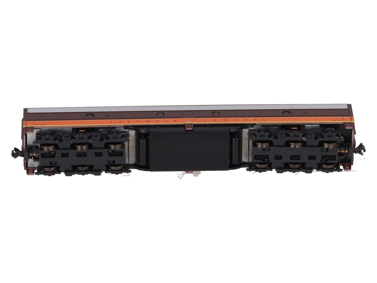 Kato 176-5364 N Illinois Central E8 Diesel Locomotive B-Unit #4105 w/ DCC LN/Box