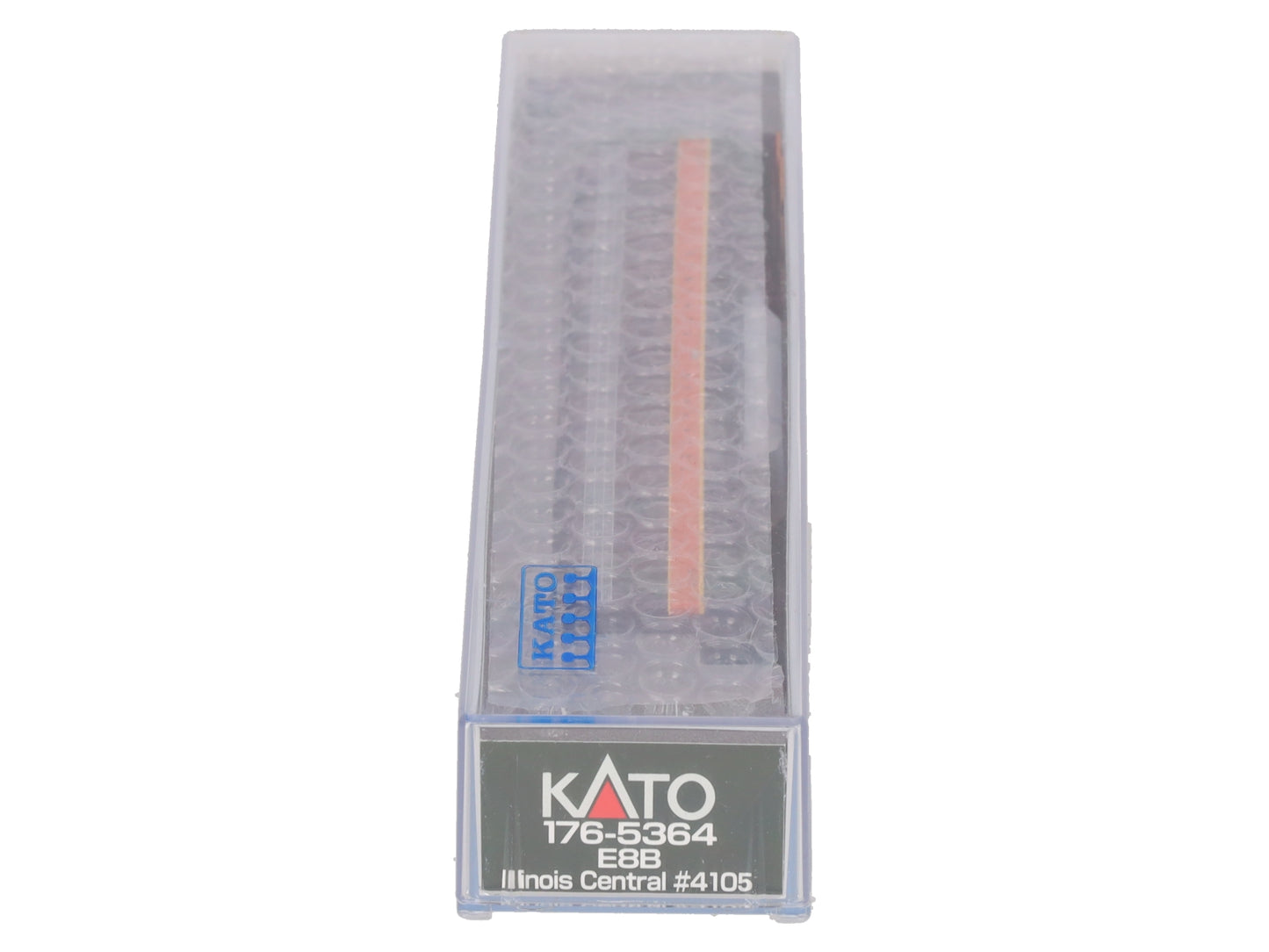 Kato 176-5364 N Illinois Central E8 Diesel Locomotive B-Unit #4105 w/ DCC LN/Box