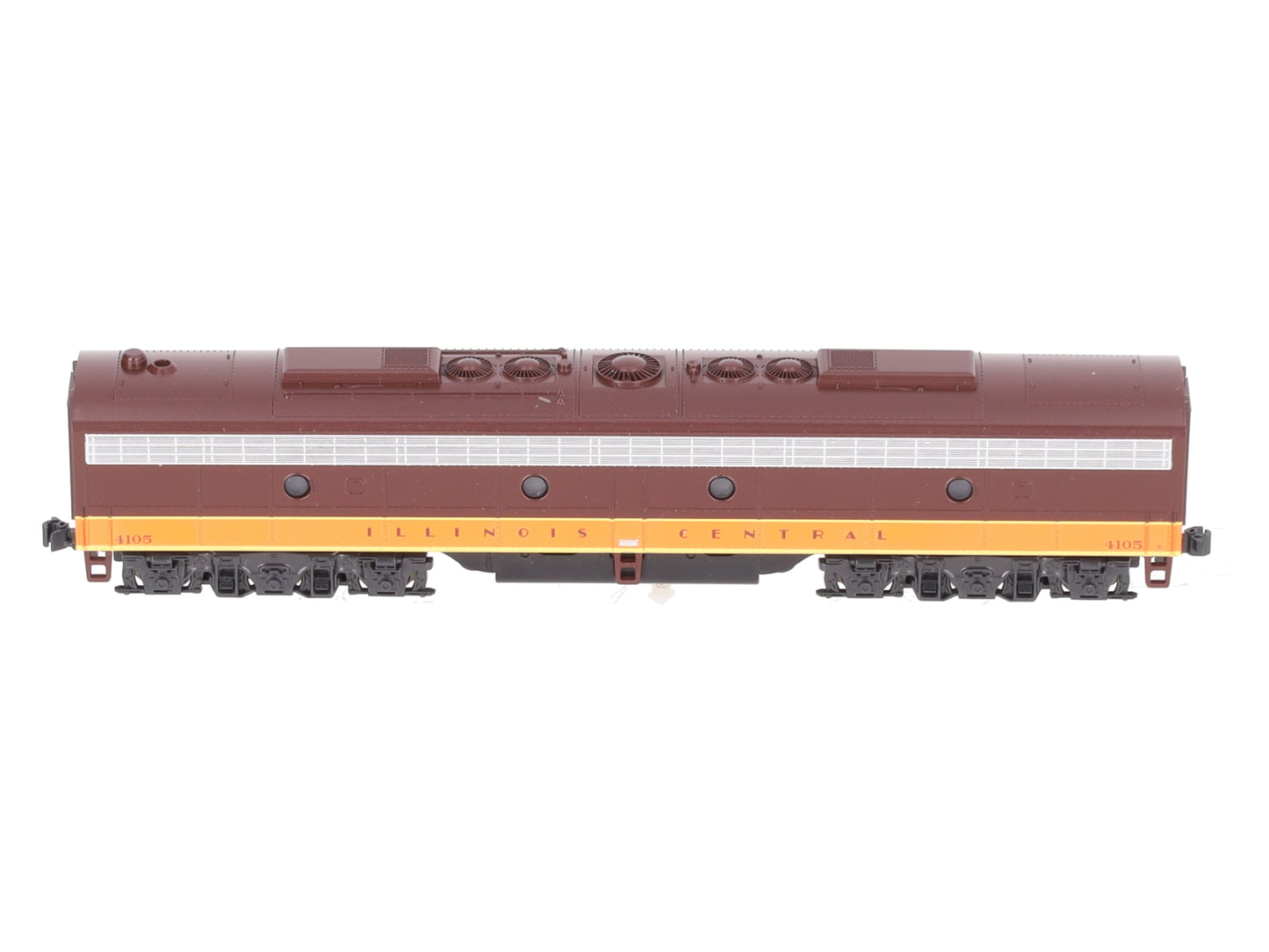 Kato 176-5364 N Illinois Central E8 Diesel Locomotive B-Unit #4105 w/ DCC LN/Box