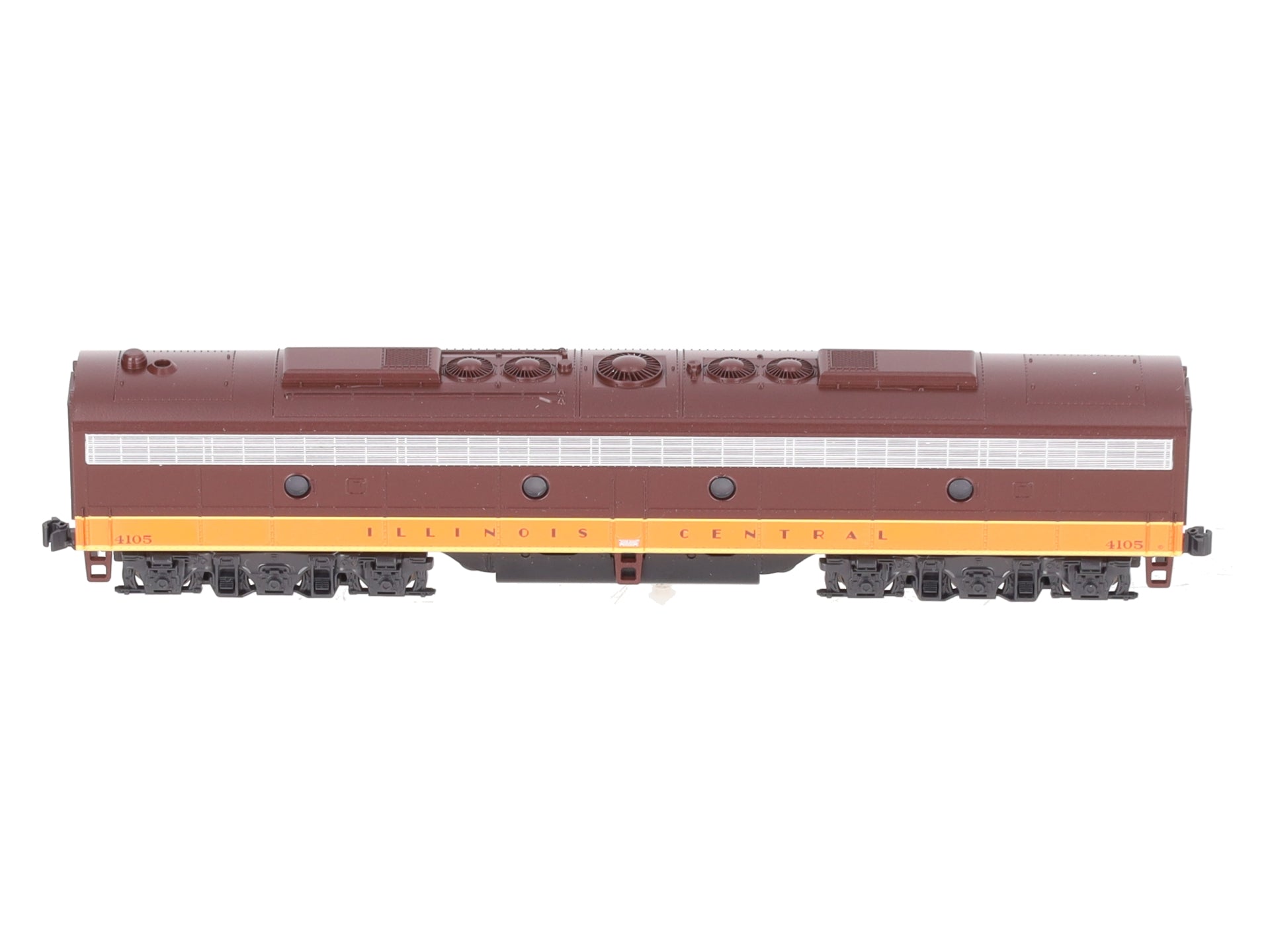 Kato 176-5364 N Illinois Central E8 Diesel Locomotive B-Unit #4105 w/ DCC LN/Box