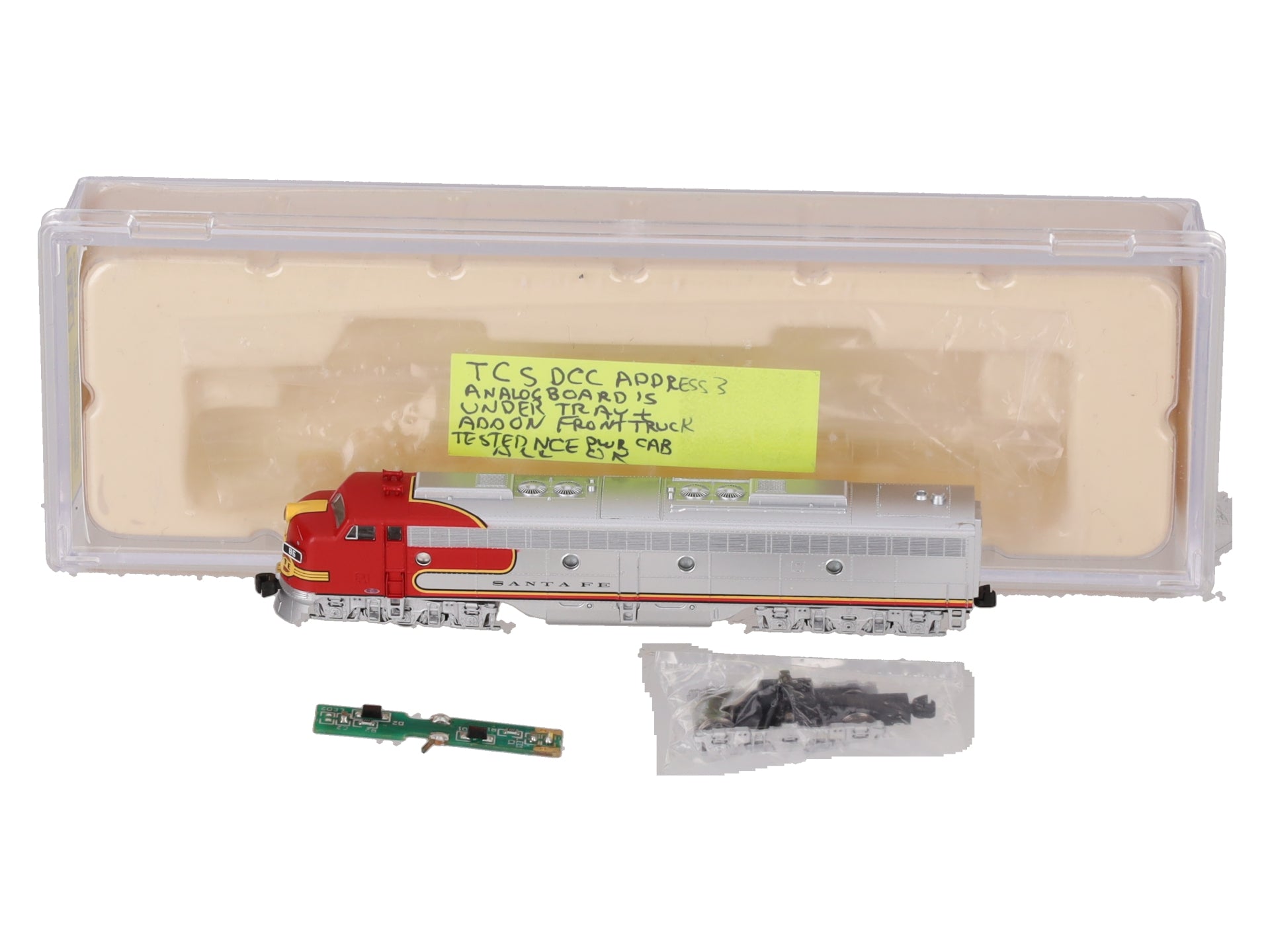 American Z-Line Z Atchison Topeka Santa Fe E8/9A Diesel Locomotive w/DCC #86 LN/Box