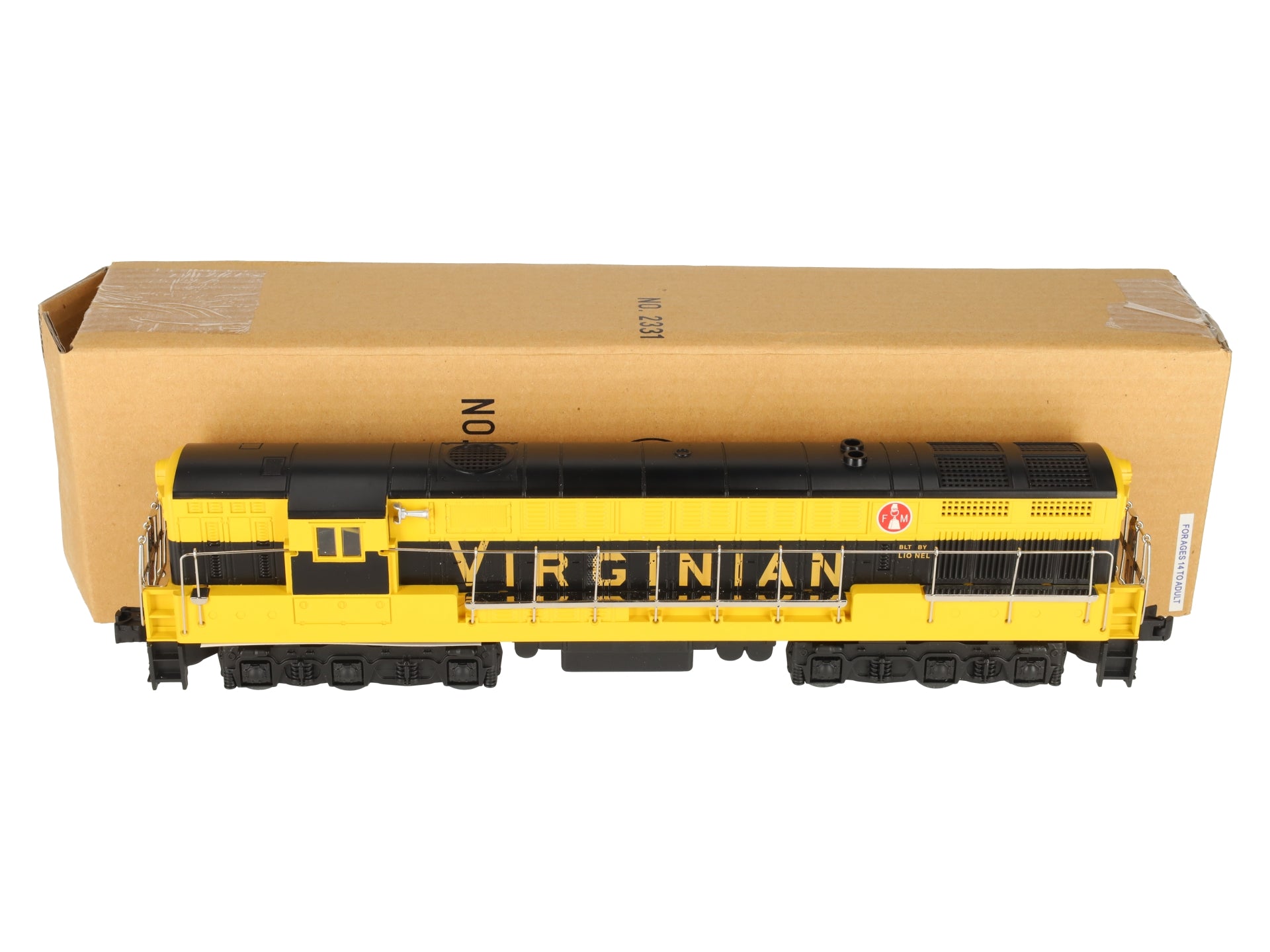 Lionel 6-38300 O Conventional Classics Virginian FM Trainmaster Diesel #2321 EX/Box