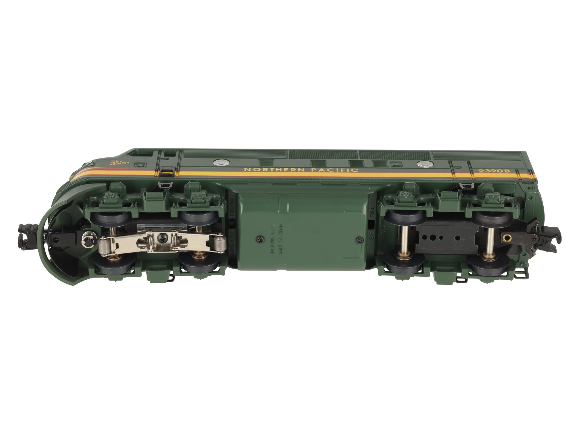 Lionel 6-14560 O Northern Pacific F3 Non-Powered A-Unit Diesel Locomotive #2390B EX
