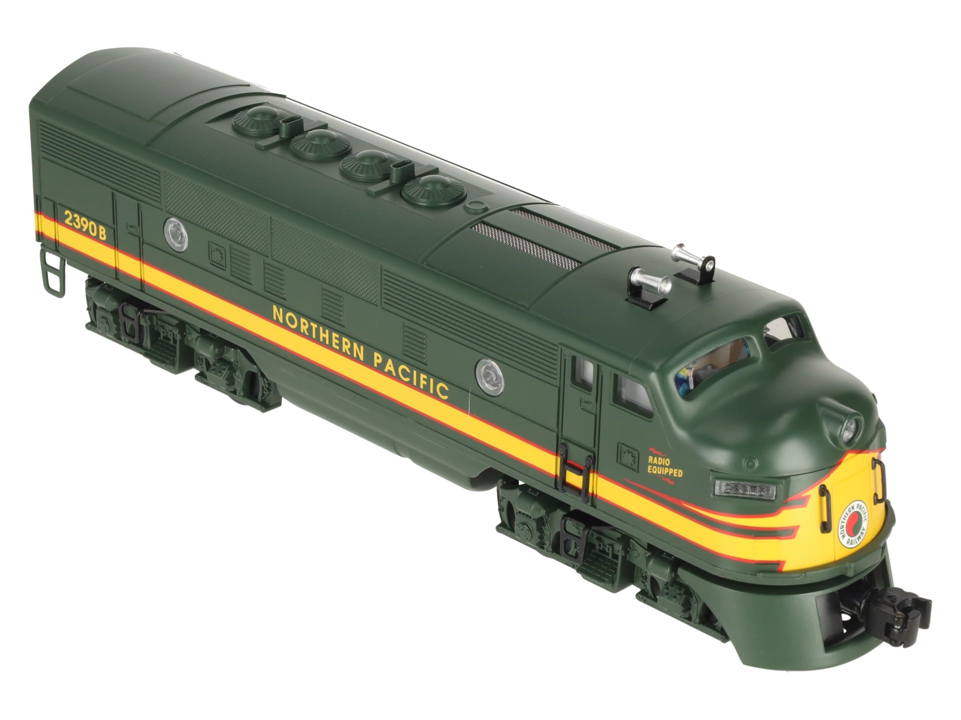 Lionel 6-14560 O Northern Pacific F3 Non-Powered A-Unit Diesel Locomotive #2390B EX