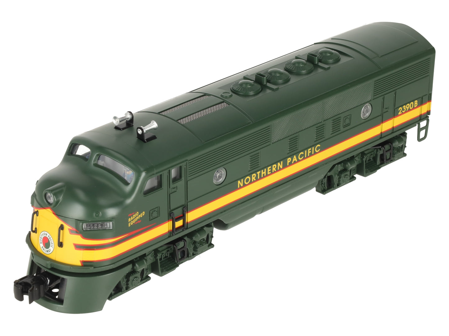 Lionel 6-14560 O Northern Pacific F3 Non-Powered A-Unit Diesel Locomotive #2390B EX