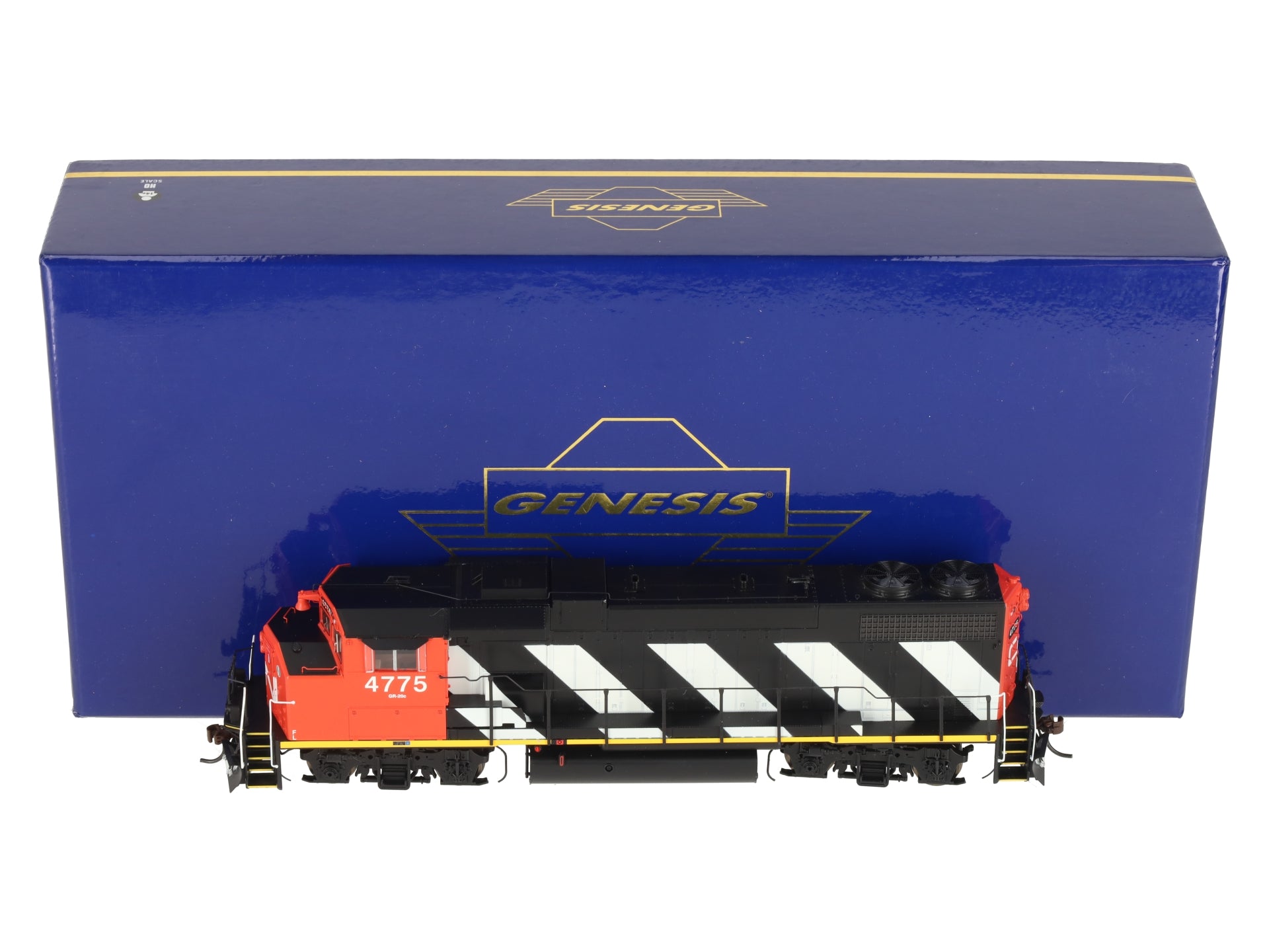 Athearn G40601 Genesis HO Candian National GP38 Diesel Locomotive w/ Sound #4775 EX/Box