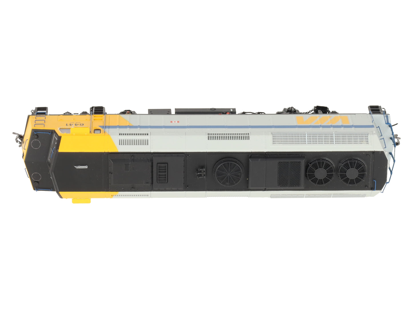 Rapido Trains 80509 HO Via Rail F40PH-2D Diesel Locomotive #6441 w/DCC/Sound EX/Box