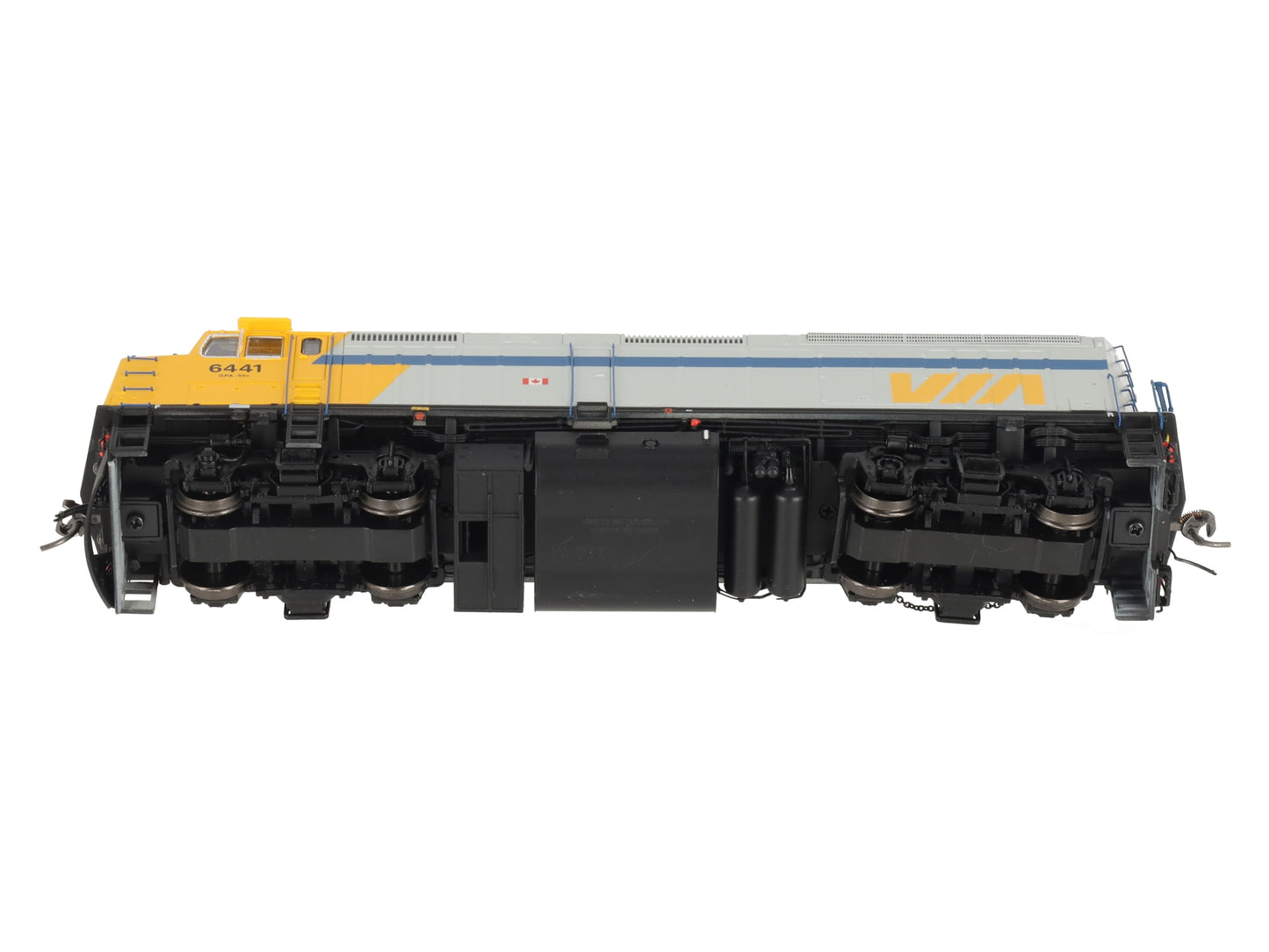 Rapido Trains 80509 HO Via Rail F40PH-2D Diesel Locomotive #6441 w/DCC/Sound EX/Box