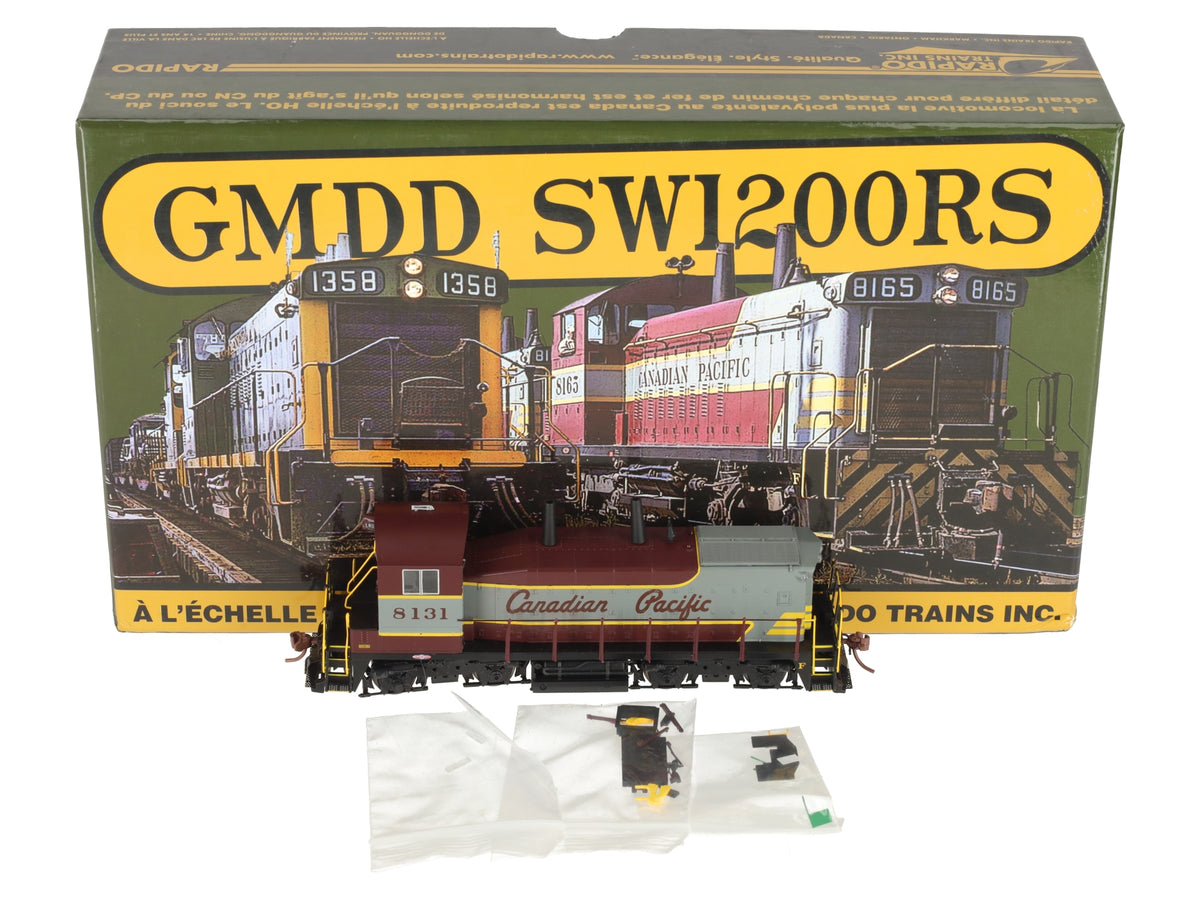 Rapido Trains 26509 HO Canadian Pacific SW1200RS Diesel Loco Sound/DC/DCC #8131