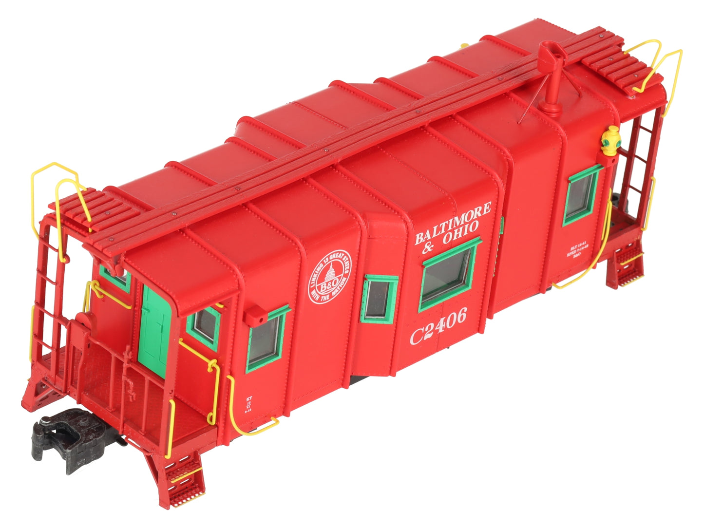 Lionel 2026210 O Gauge Baltimore & Ohio I12 Caboose #C2406/Box