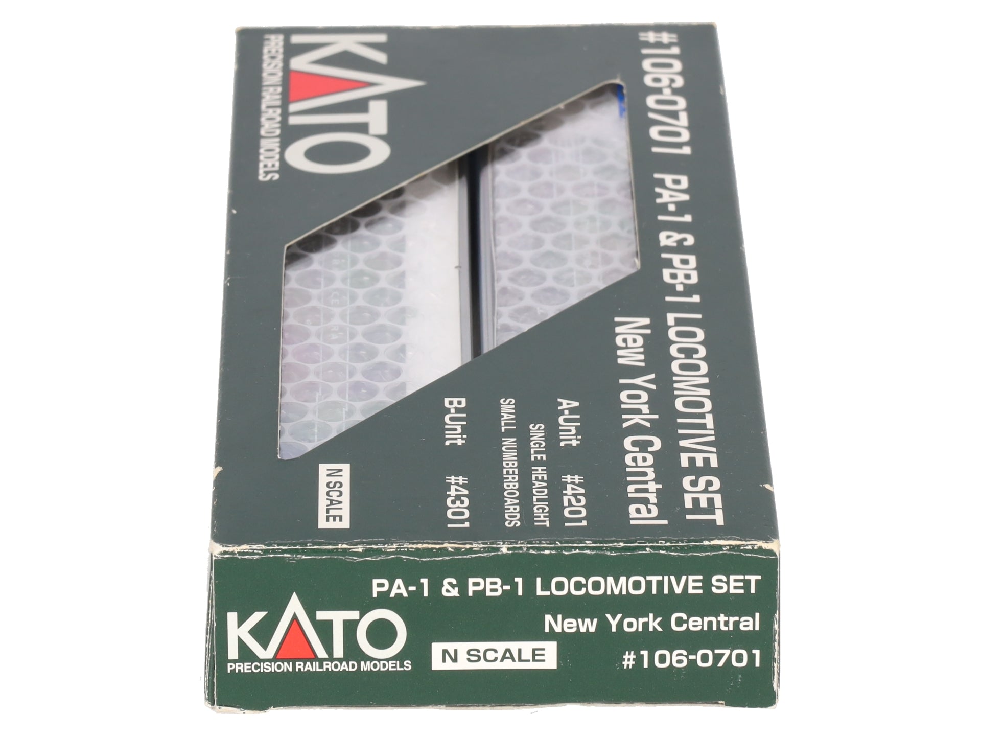 Kato 106-0701 New York Central PA-1 & PB-1 Diesel Locomotive Set w/DCC LN/Box