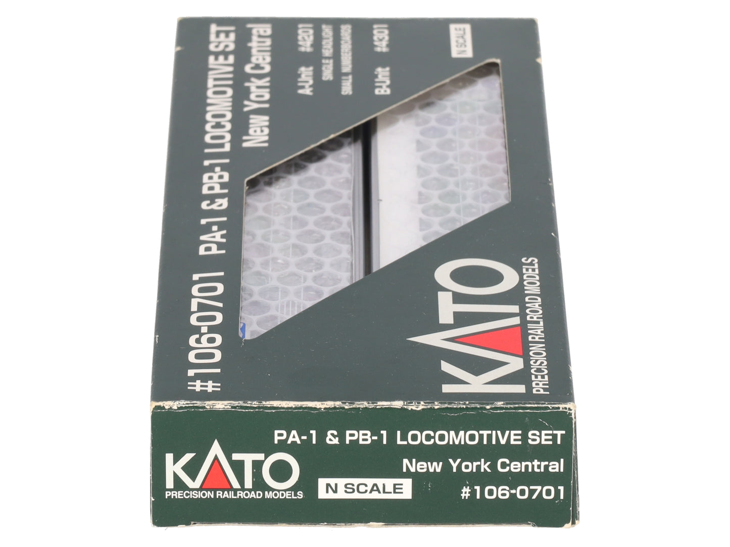 Kato 106-0701 New York Central PA-1 & PB-1 Diesel Locomotive Set w/DCC LN/Box