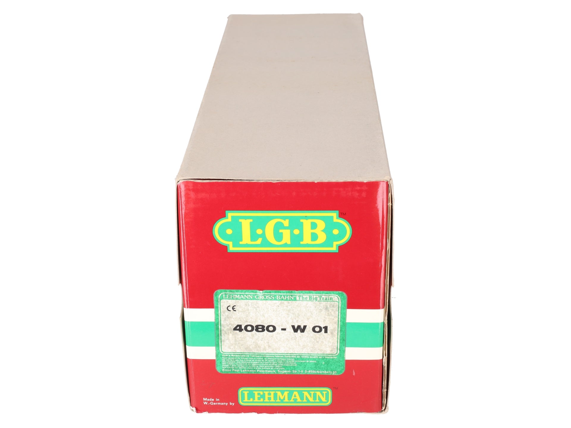 LGB 4080-W01 G White Pass Single Dome Tank Car VG/Box