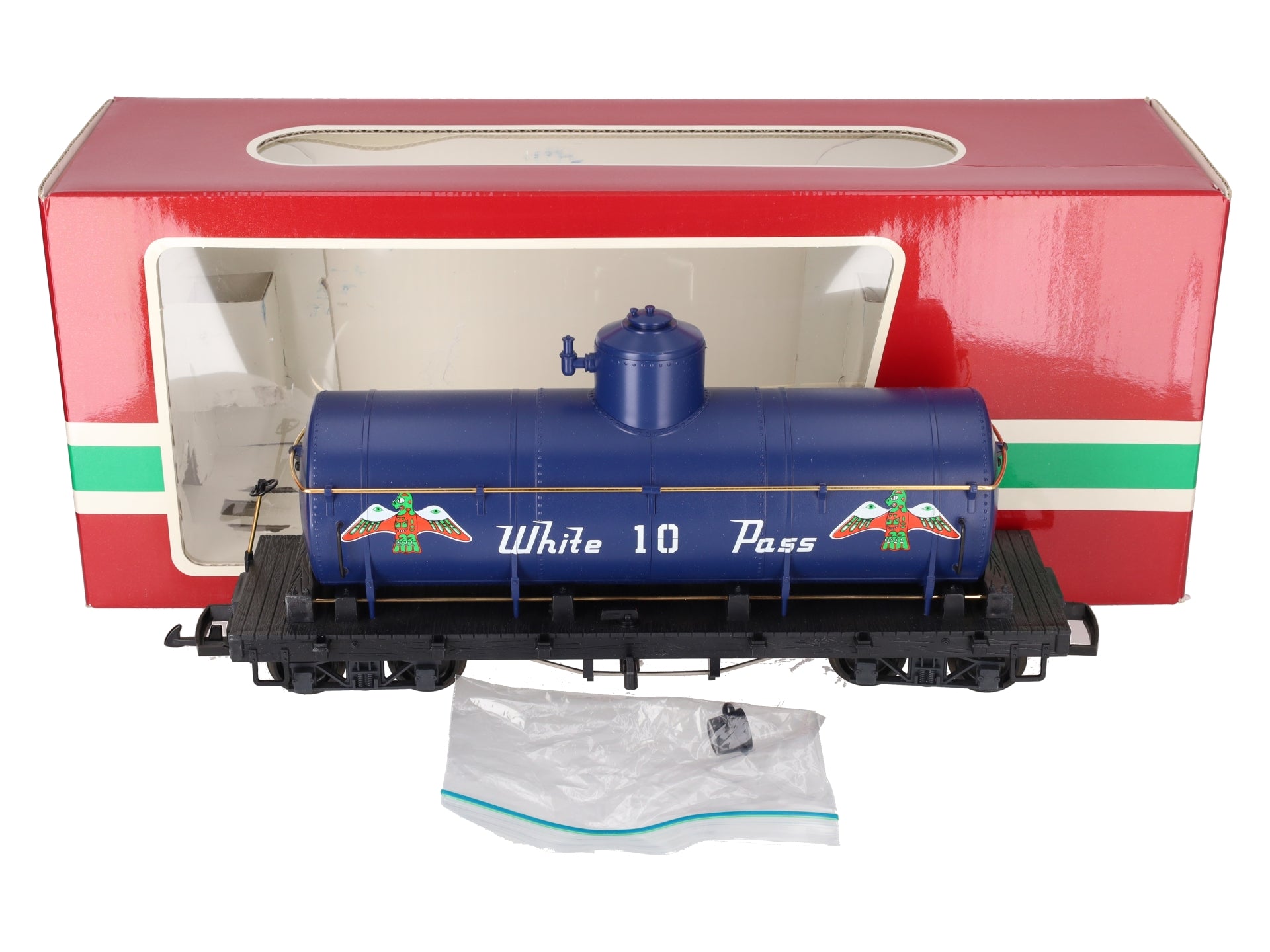 LGB 4080-W01 G White Pass Single Dome Tank Car VG/Box