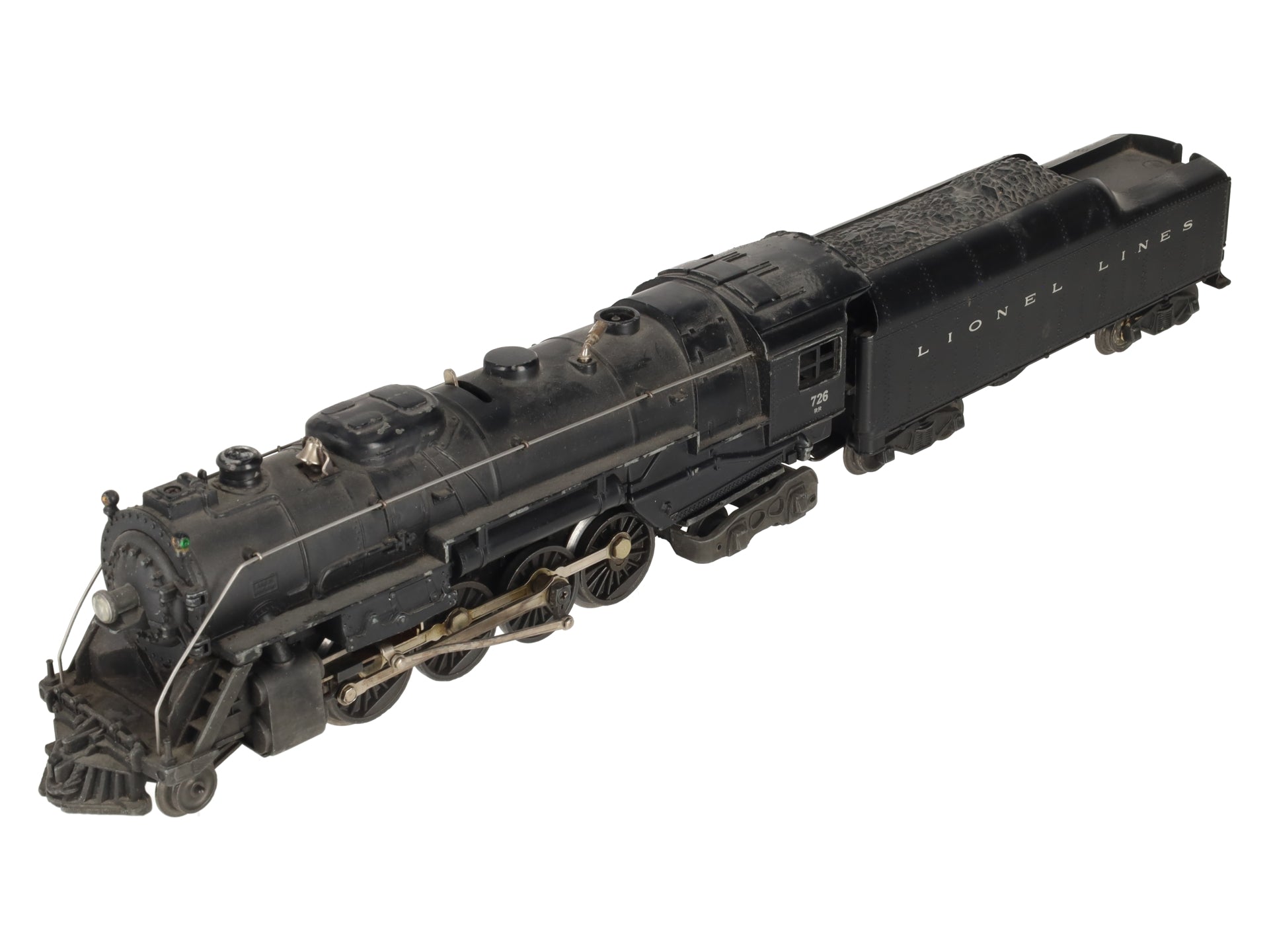Lionel 726RR Vintage O 1952 Berkshire 2-8-4 Die-Cast Steam Locomotive & 2046W VG/Box