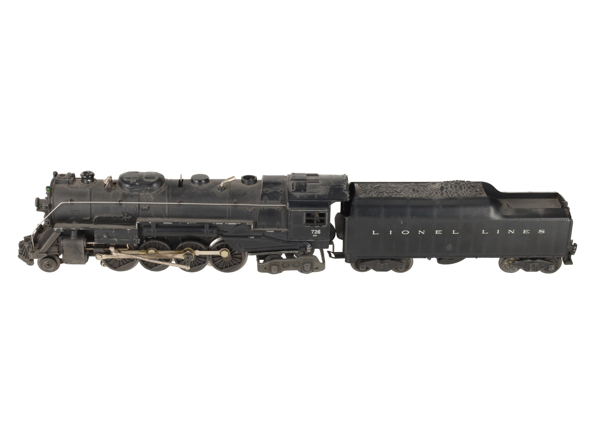 Lionel 726RR Vintage O 1952 Berkshire 2-8-4 Die-Cast Steam Locomotive & 2046W VG/Box