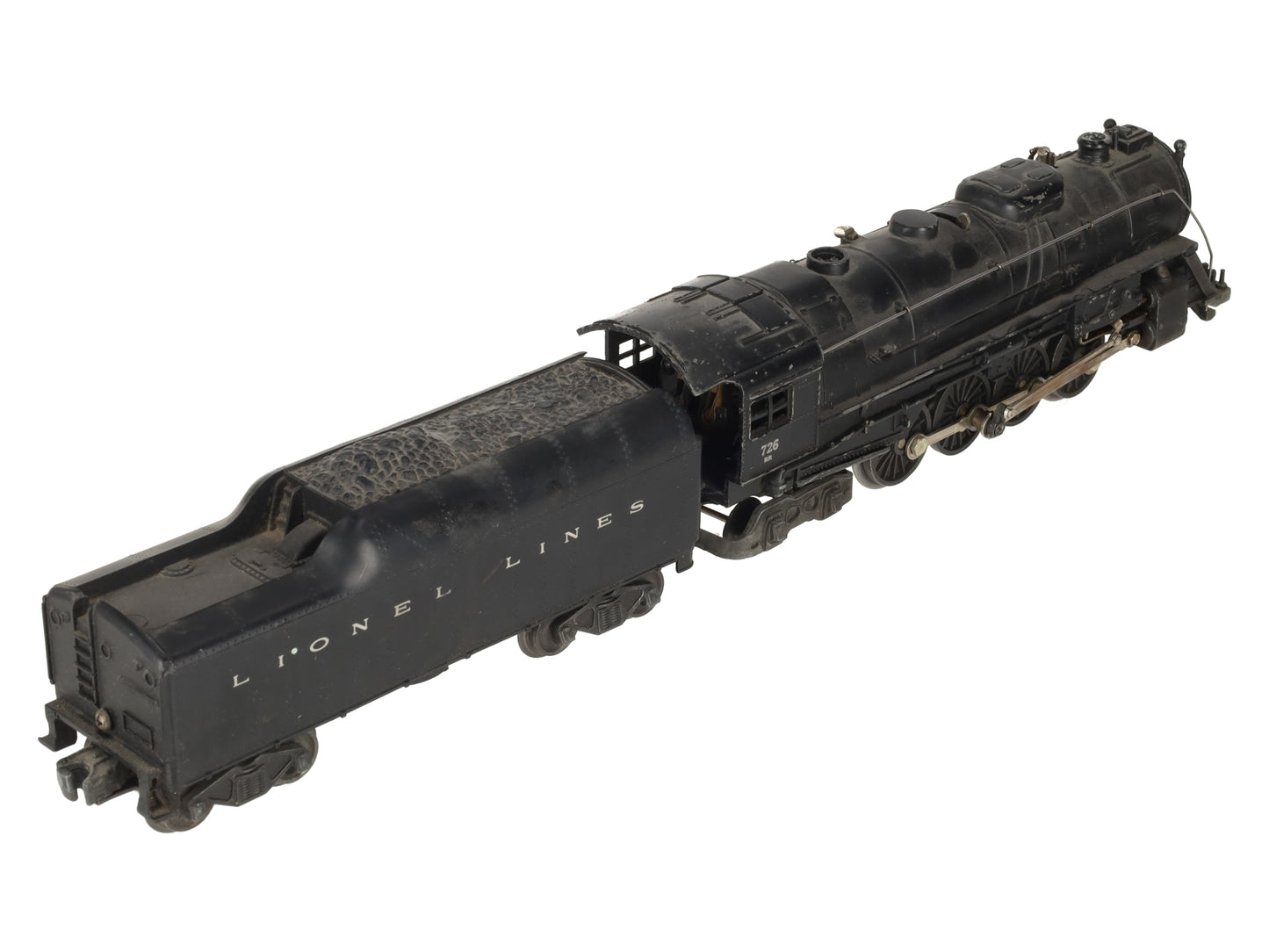 Lionel 726RR Vintage O 1952 Berkshire 2-8-4 Die-Cast Steam Locomotive & 2046W VG/Box