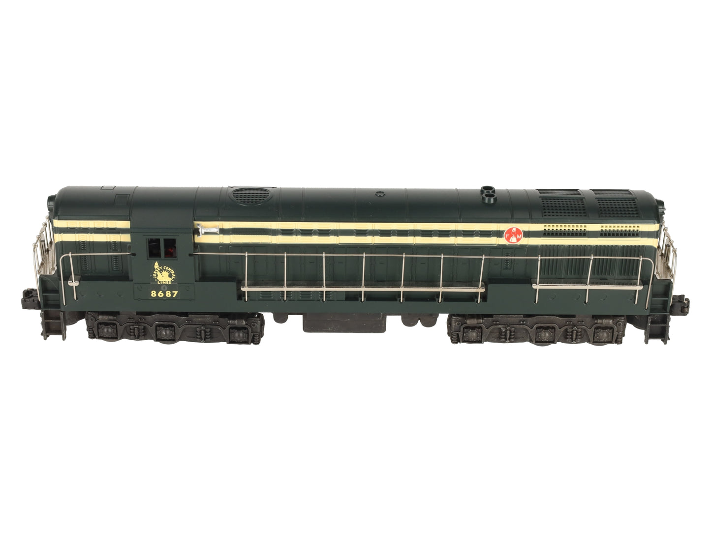 Lionel 6-8687 O Gauge Jersey Central FM Trainmaster Diesel Locomotive EX